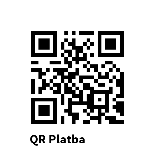 QR kód pro darování