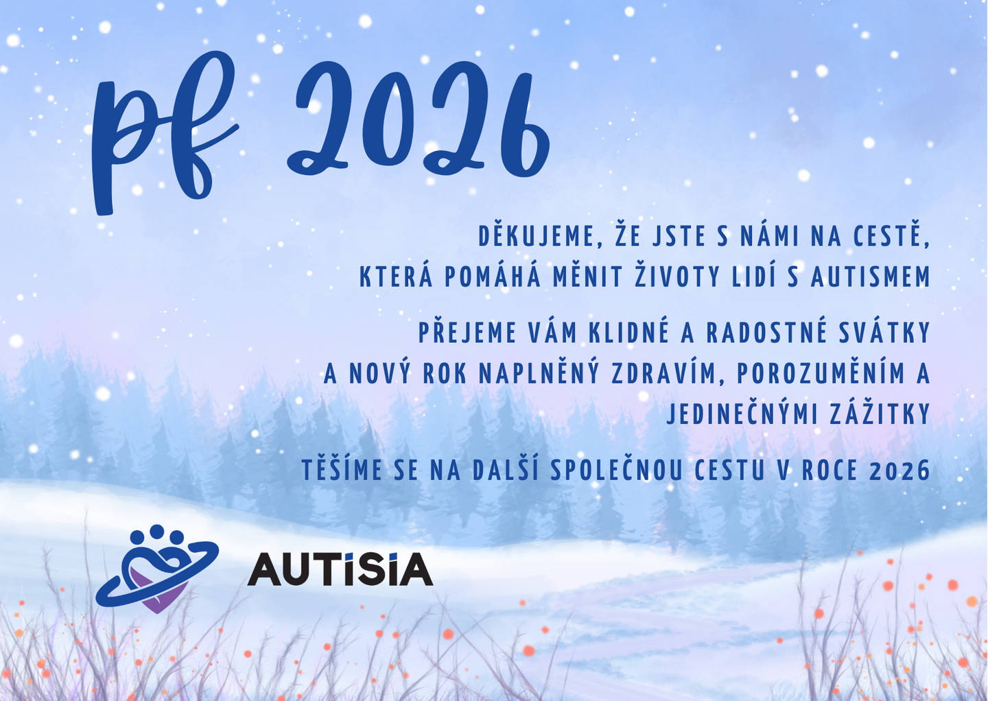 Děkujeme za přízeň - PF 2026