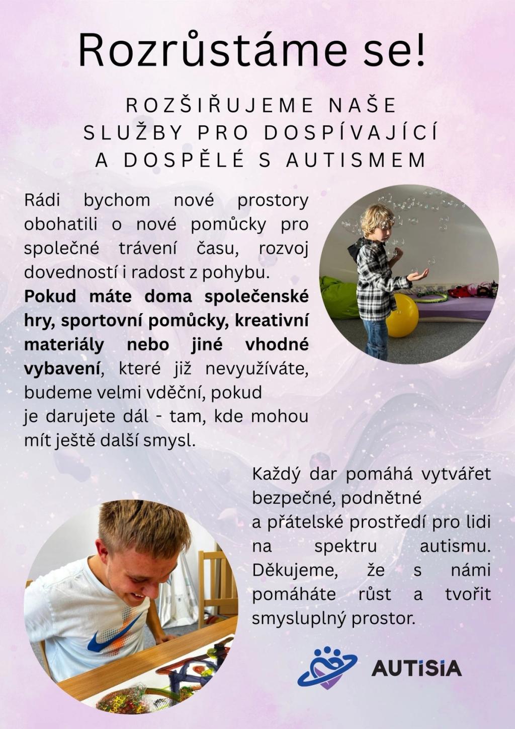 Chystáme změny! Rosteme a rozšiřujeme služby