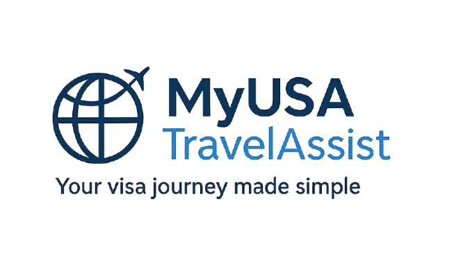 mundo con avion despegando con logo "your visa journey made simple"