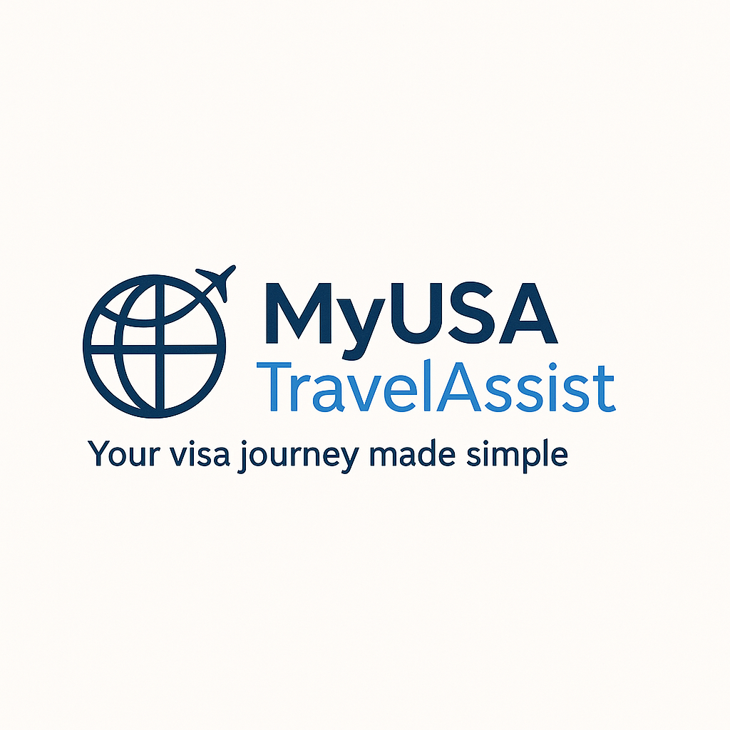 mundo con avion despegando con logo "your visa journey made simple"