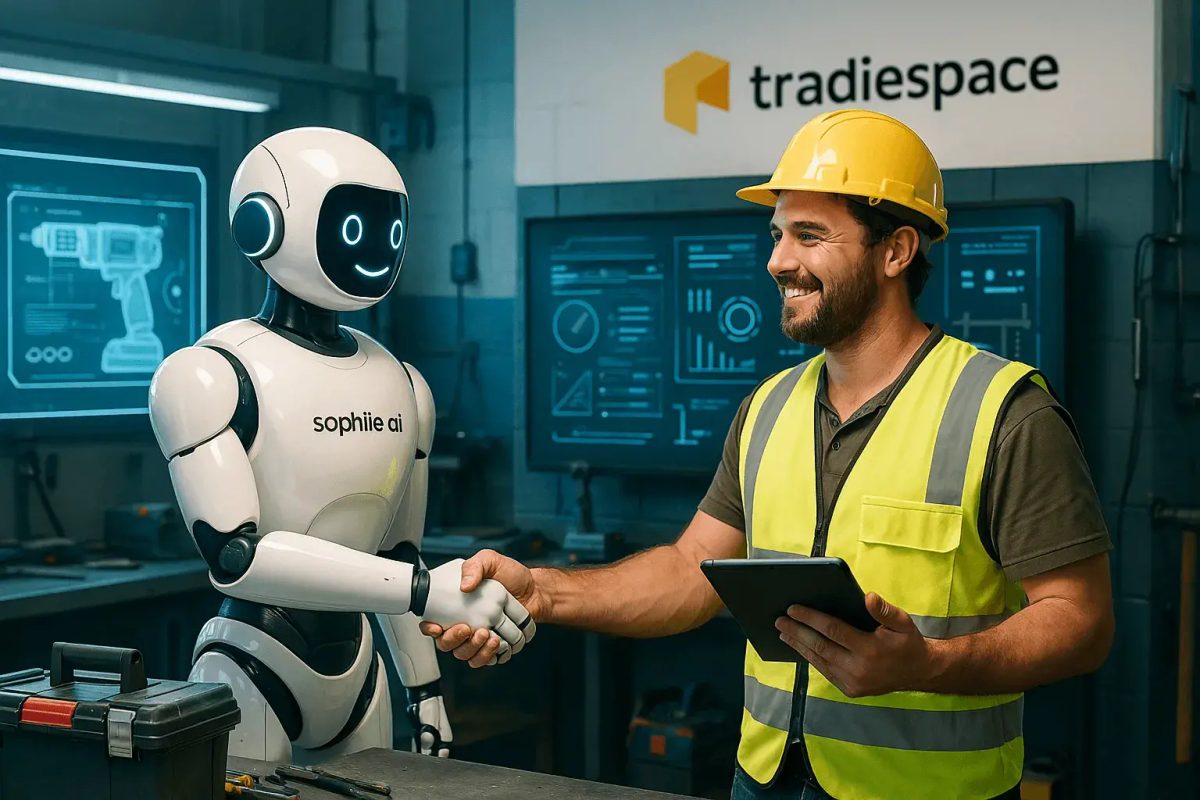 Sophiie AI Joins Tradiespace as an Official Partner