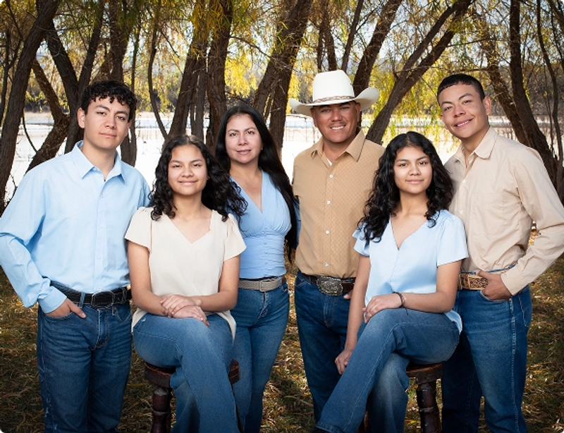 Happy family portrait session in Dallas