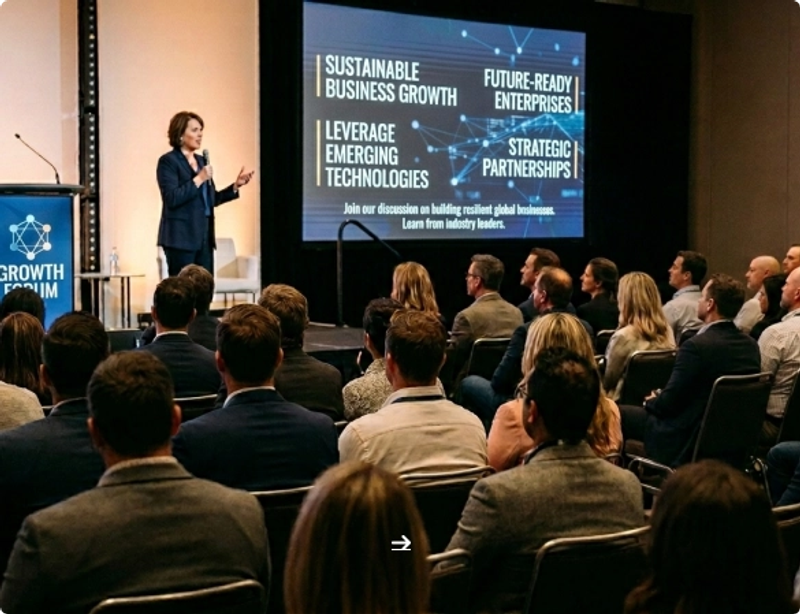 Professional event photography at Dallas corporate event