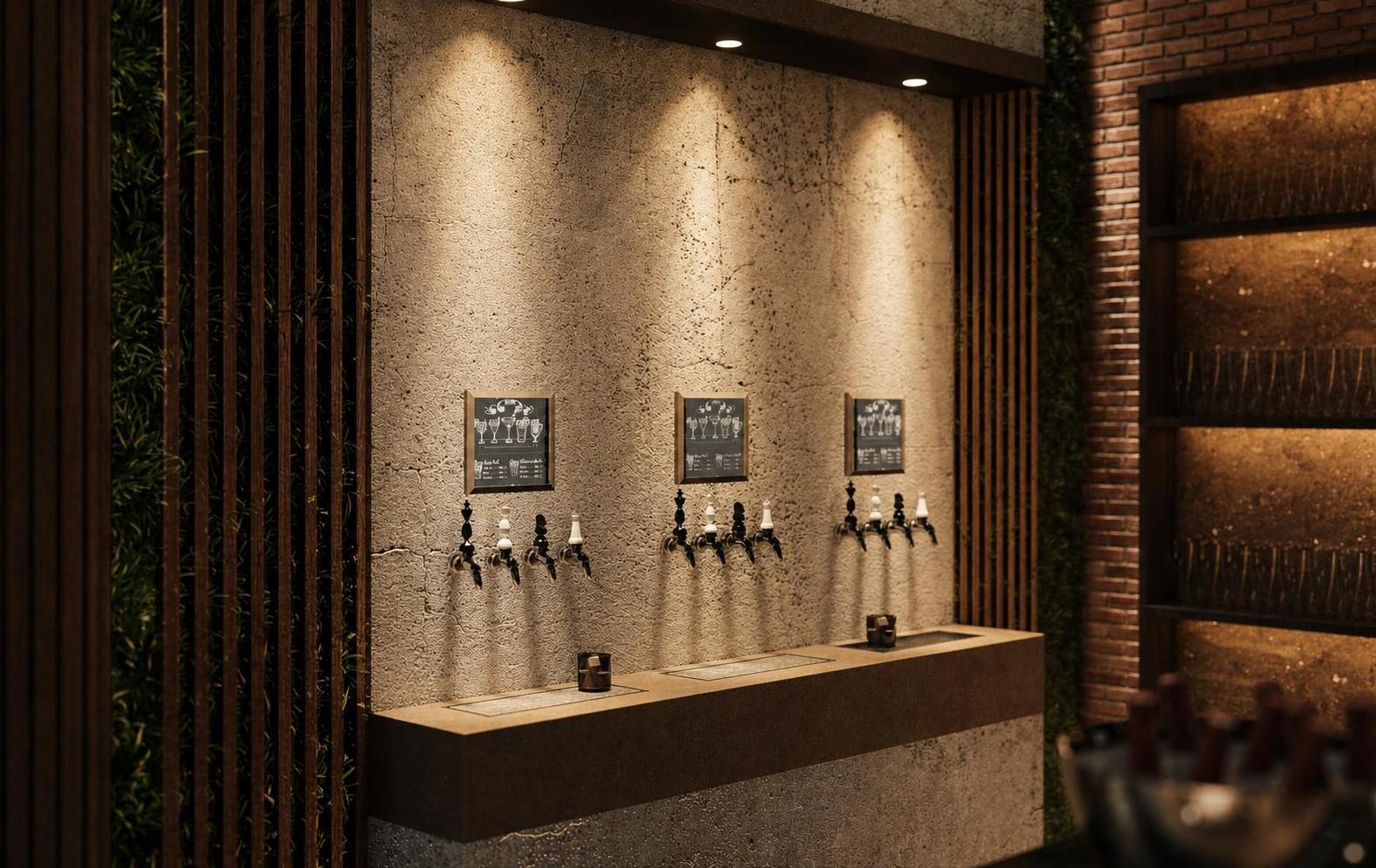 CHESS BAR, vue 6 — projet commercial et intérieurs