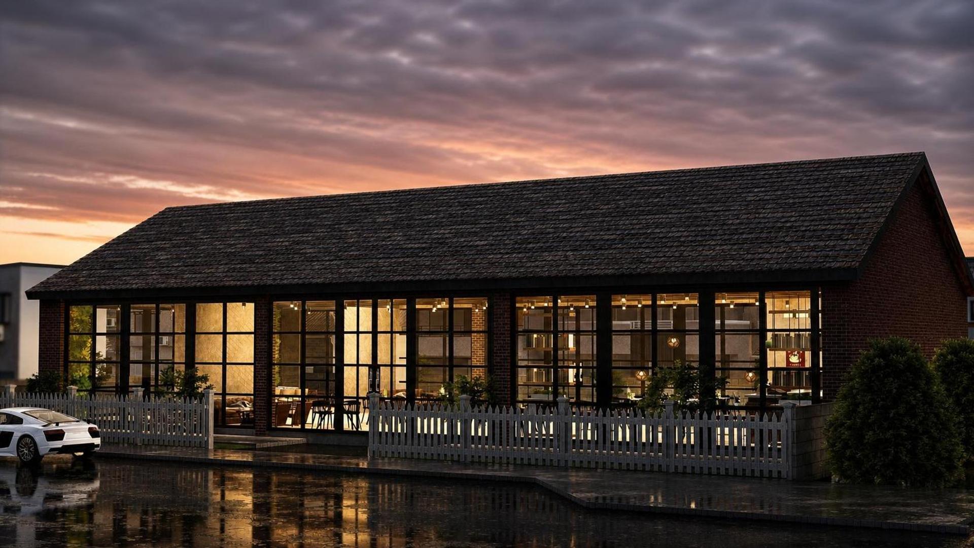 Industrial restaurant, vue 8 — projet commercial et intérieurs
