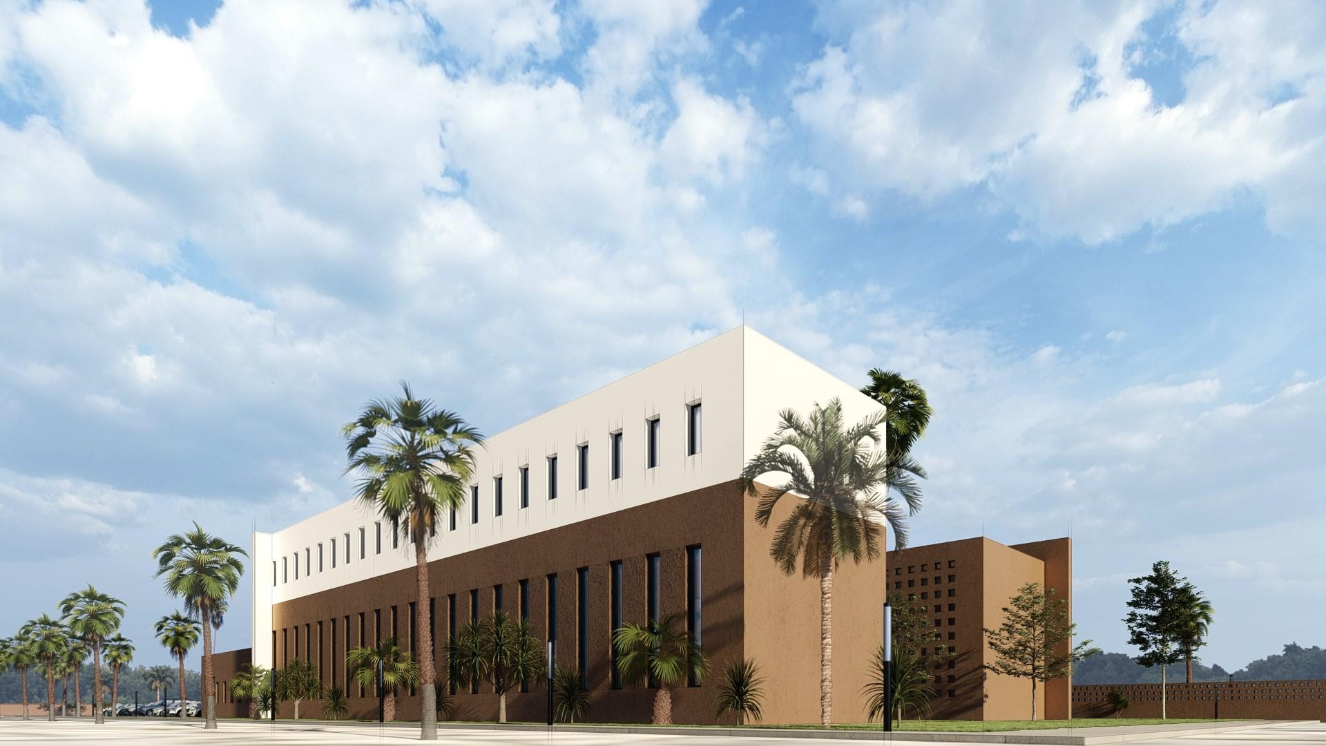 SIÈGE DE LA DPA DE RHAMNA, vue 3 — projet équipement