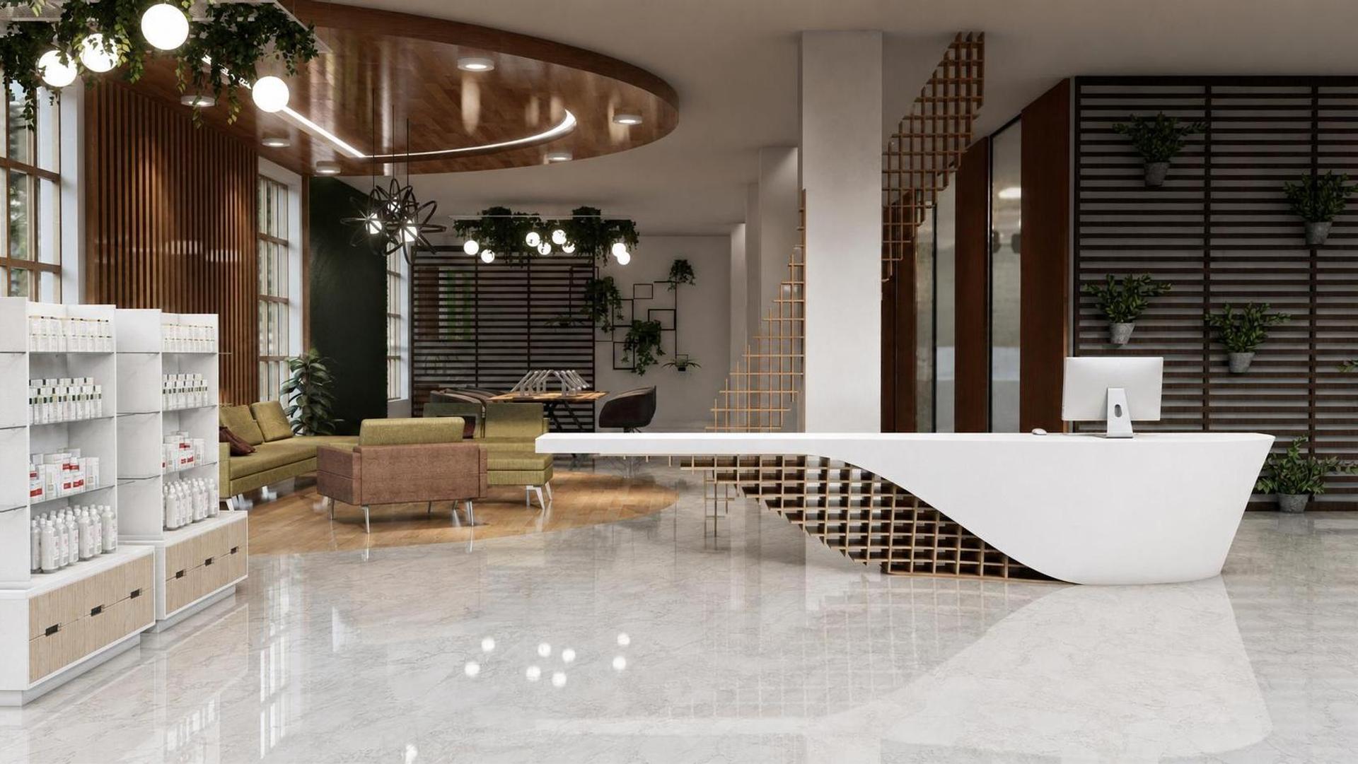 Dents, vue 5 — projet commercial et intérieurs