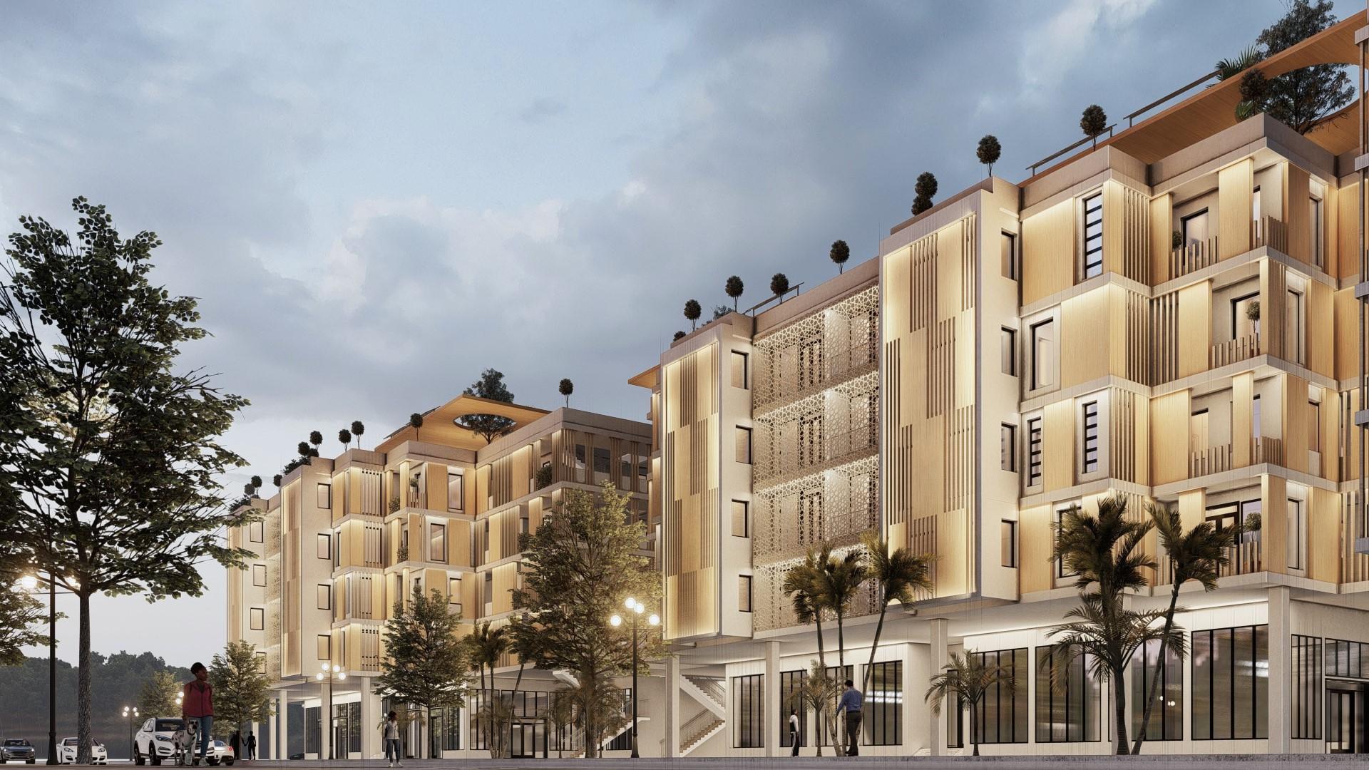 Residential Cadence, vue 2 — projet habitat à Témara
