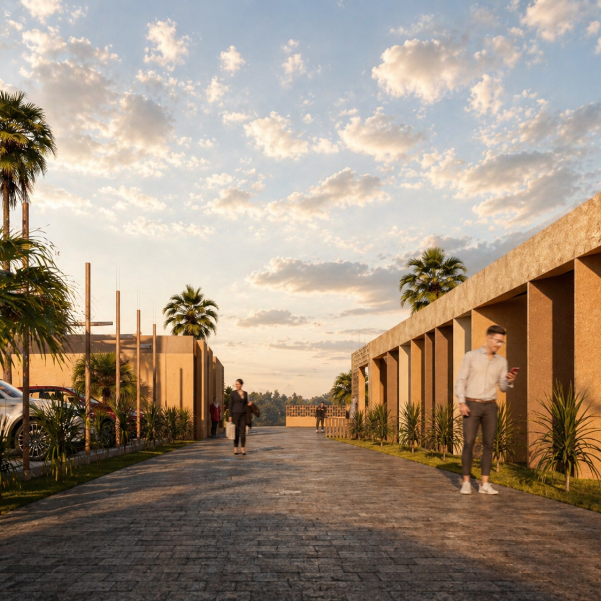 Extension de l’ISPITS — Marrakech, vue 4 — projet équipement à Marrakech