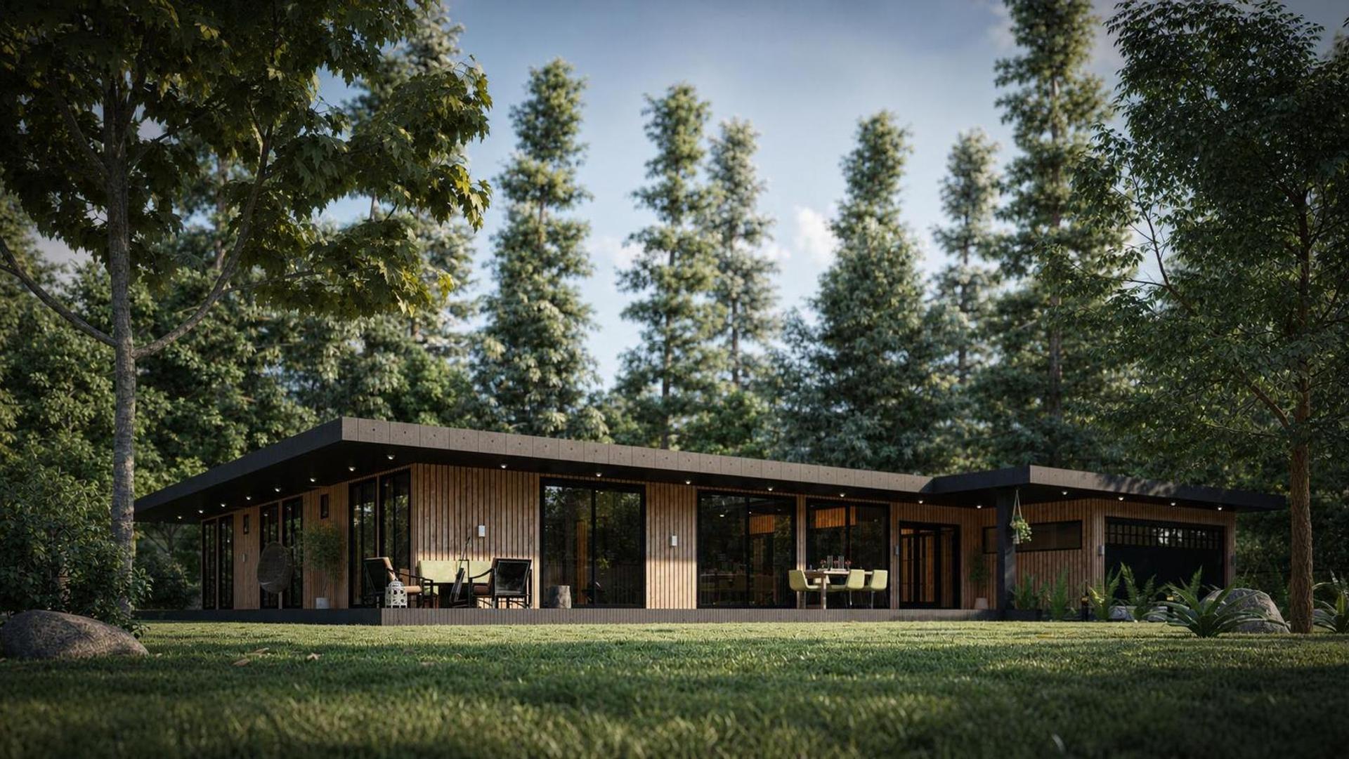 Heaven’s shadow, vue 9 — projet habitat et intérieurs à Canada