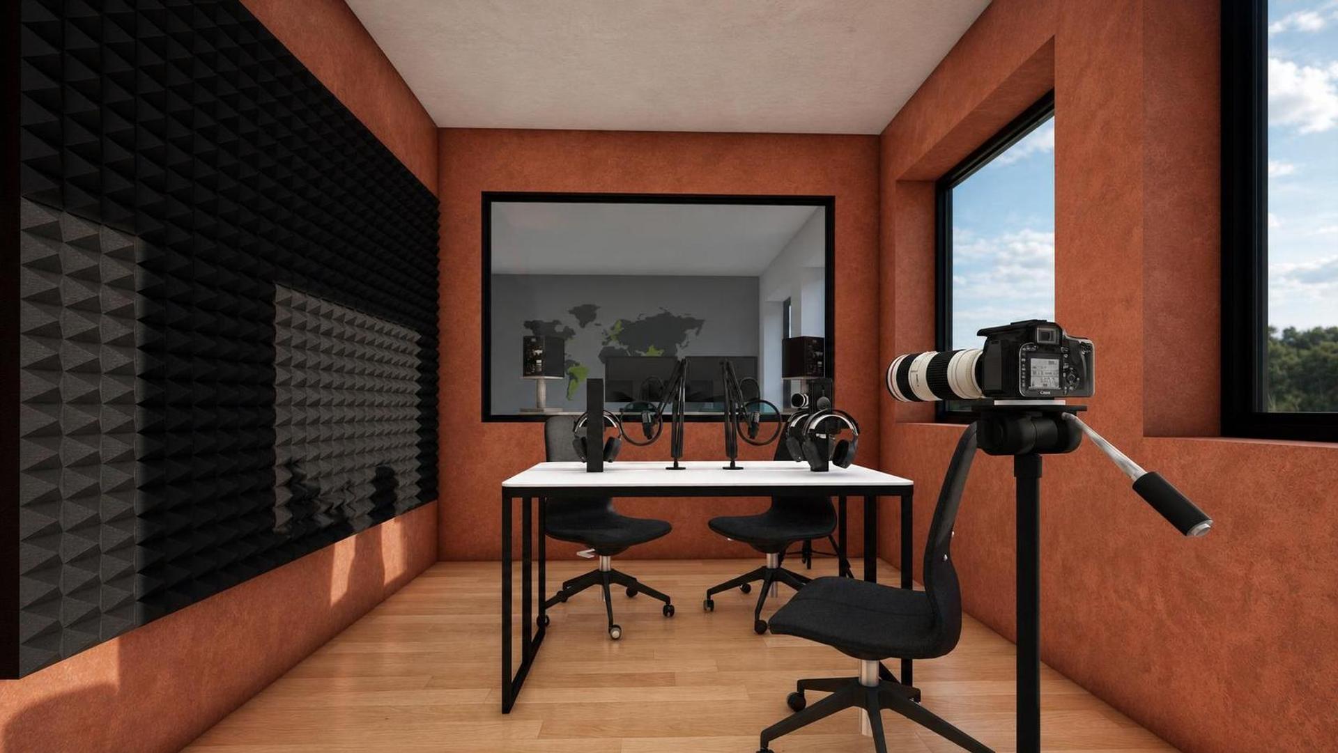 Record studio, vue 5 — projet commercial et intérieurs