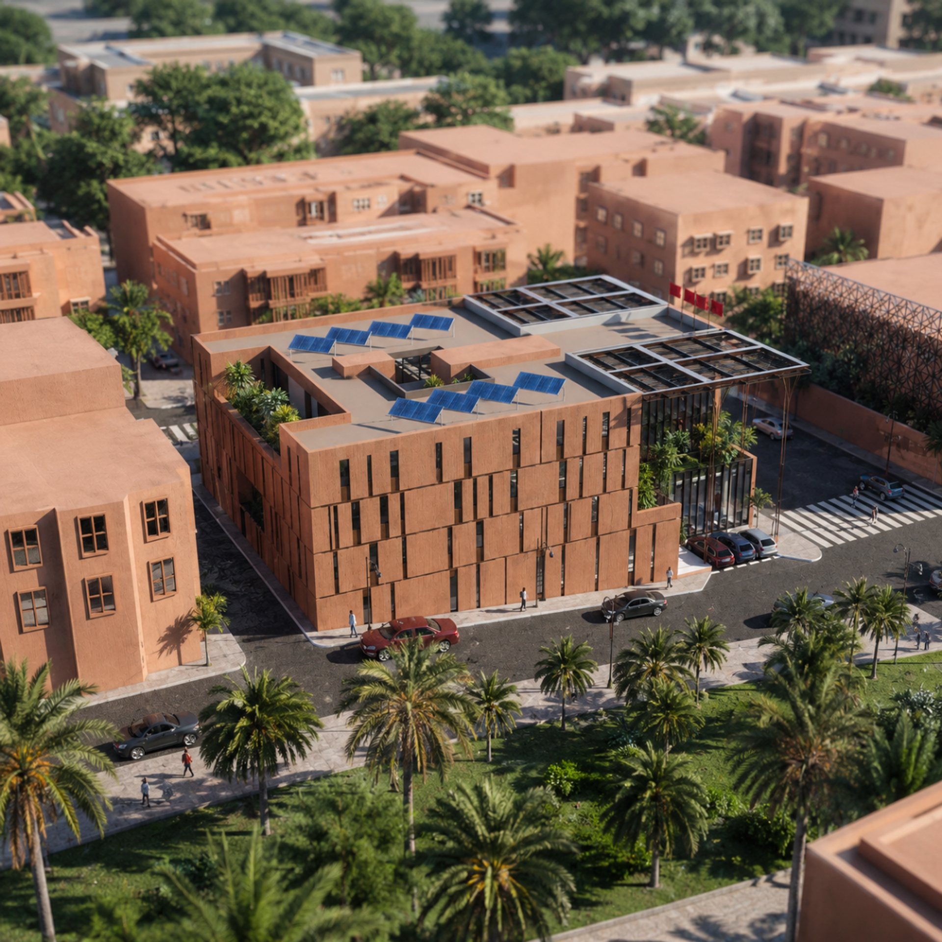 Cour Régionale des Comptes — Laâyoune, vue 8 — projet équipement à Laâyoune