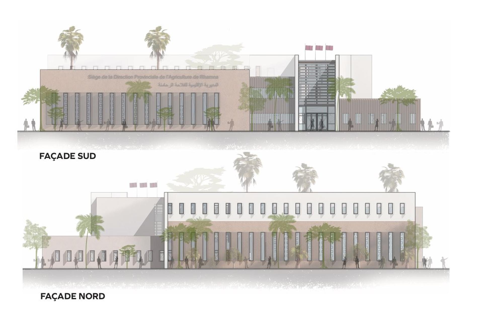 SIÈGE DE LA DPA DE RHAMNA, vue 7 — projet équipement