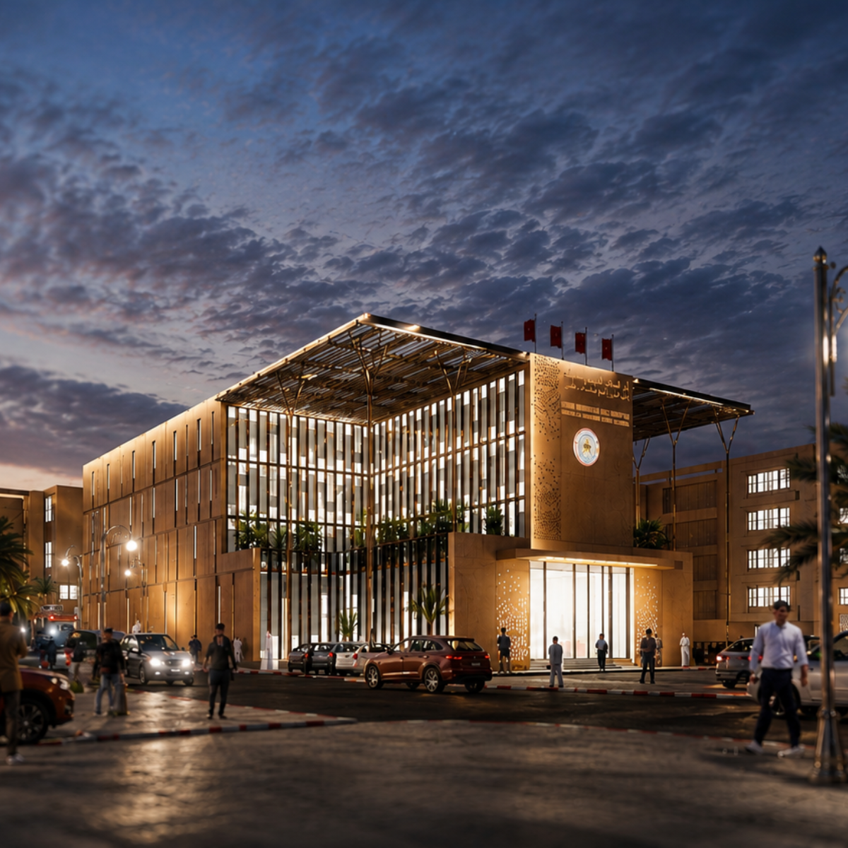 Cour Régionale des Comptes — Laâyoune, vue 9 — projet équipement à Laâyoune