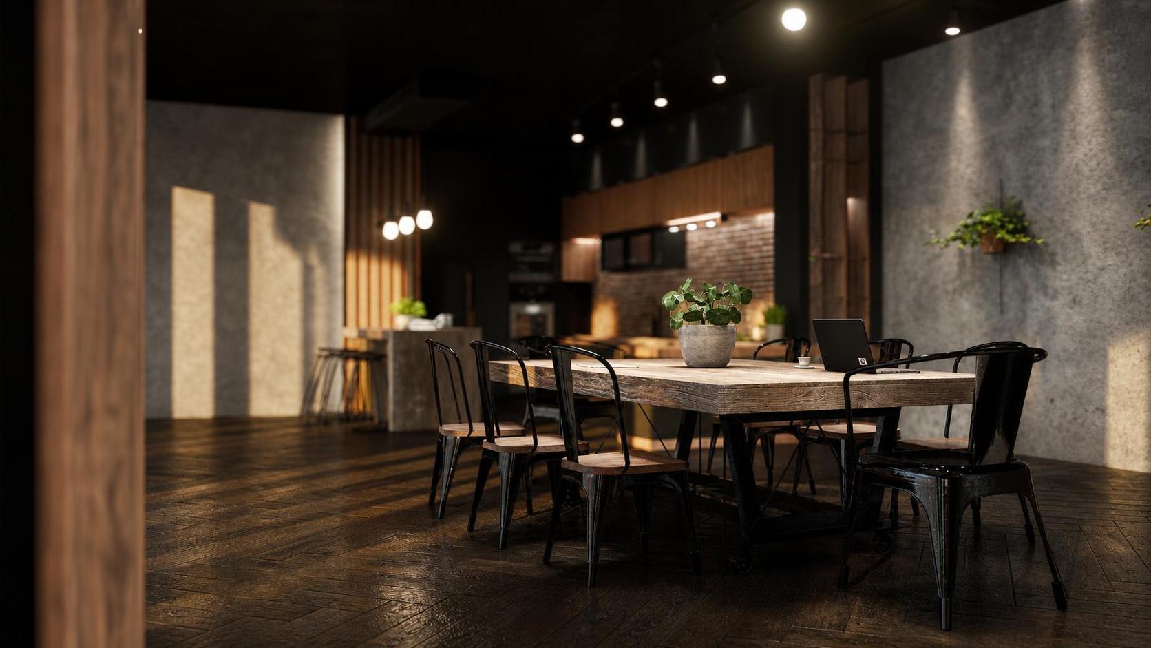 Heaven’s shadow, vue 12 — projet habitat et intérieurs à Canada