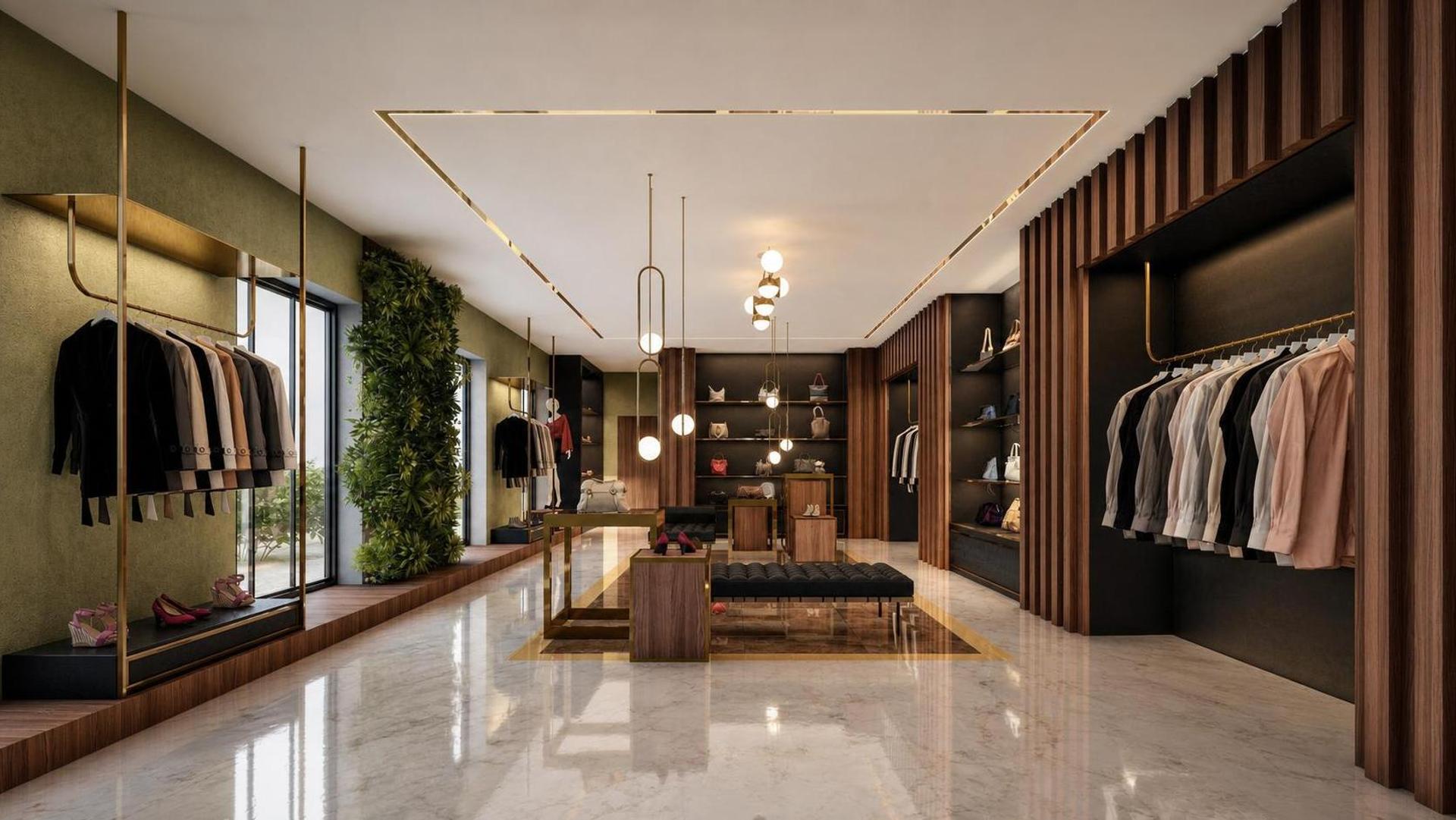 clothes shop — projet commercial et intérieurs