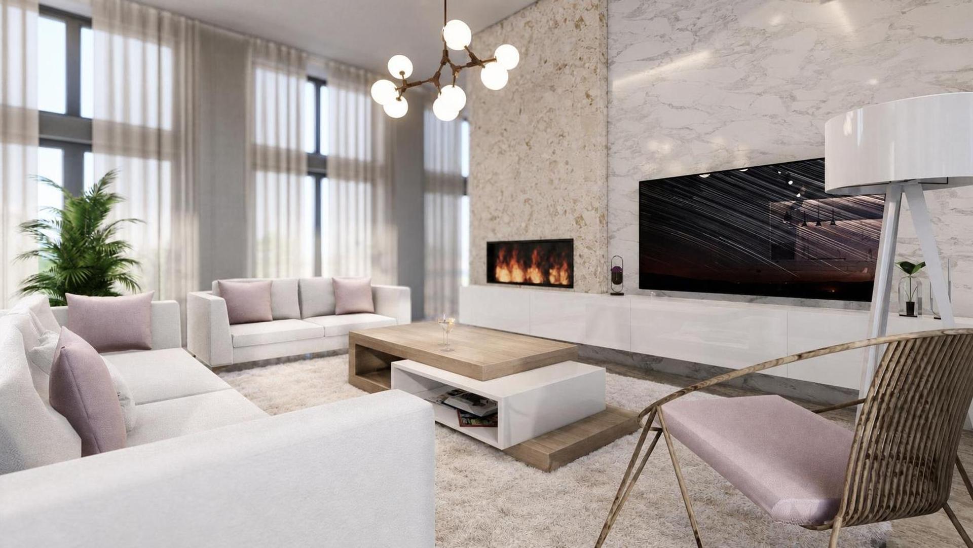 Pink house, vue 2 — projet intérieurs