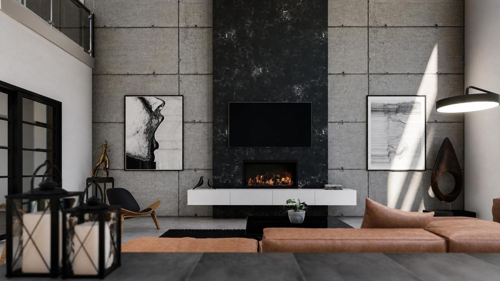 Concrete House, vue 4 — projet intérieurs à Canada