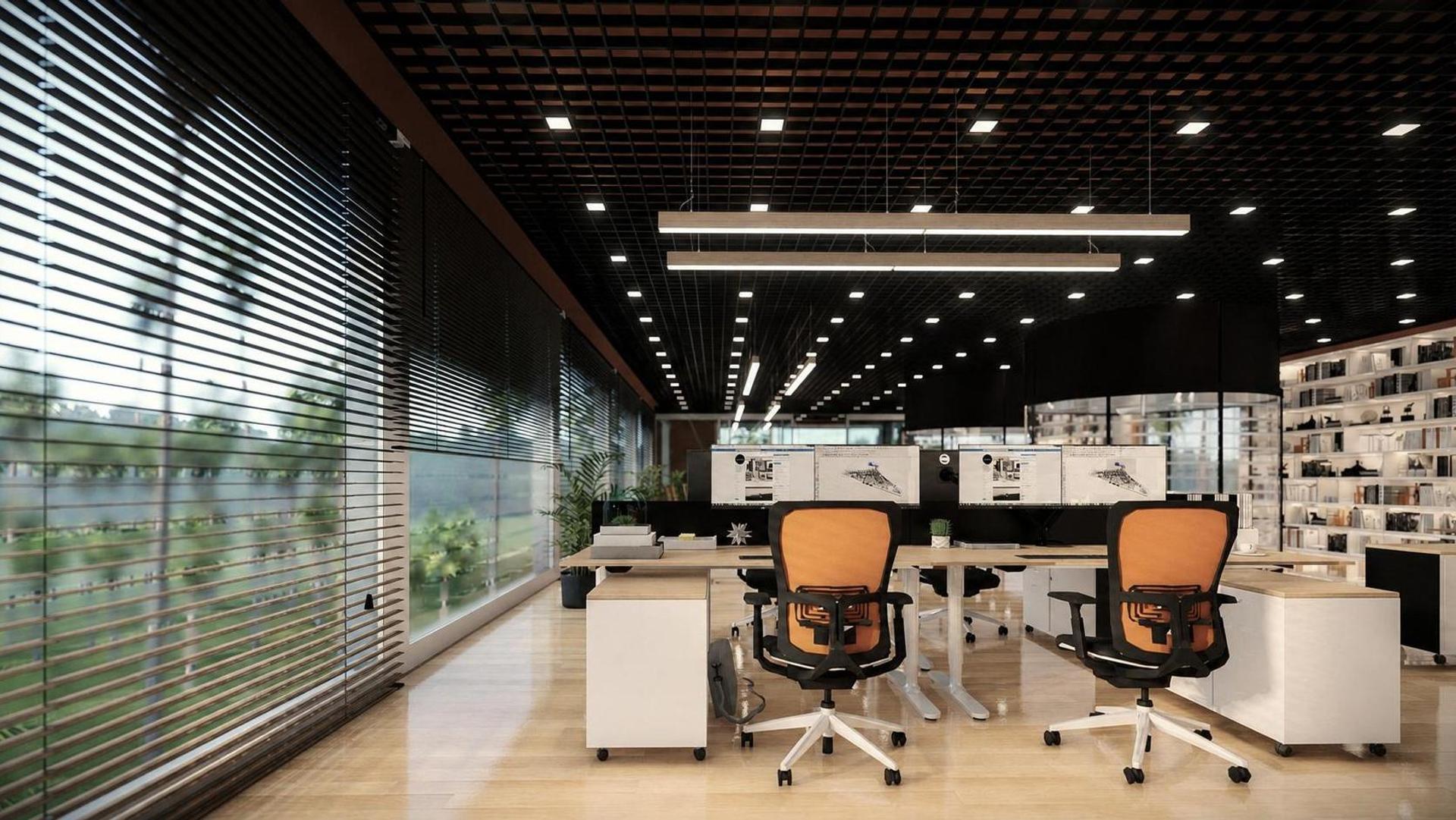 ORANGE, vue 2 — projet intérieurs et commercial