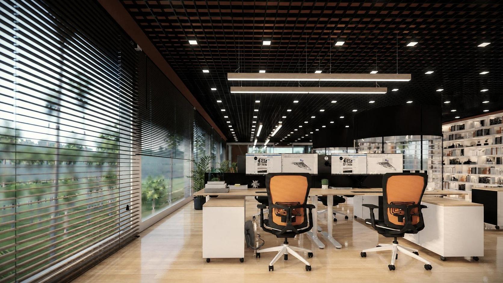 ORANGE, vue 2 — projet intérieurs et commercial