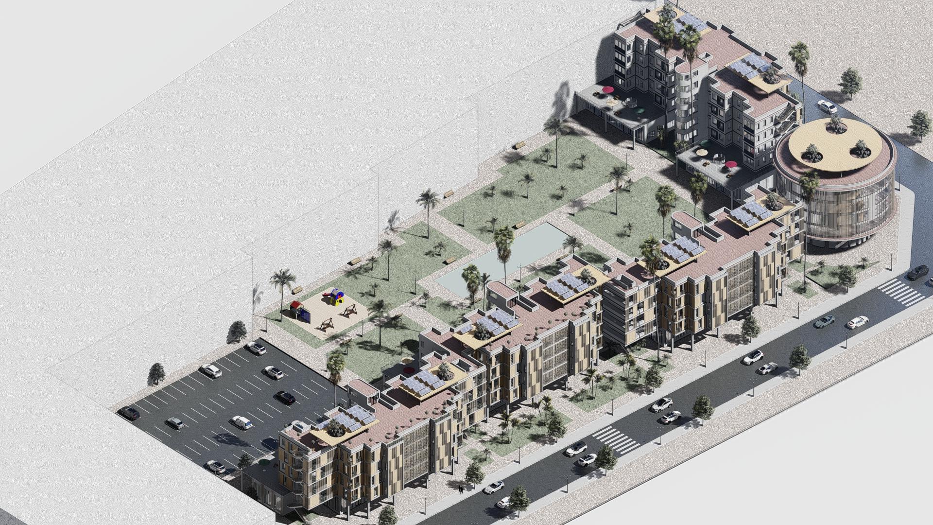 Residential Cadence, vue 6 — projet habitat à Témara
