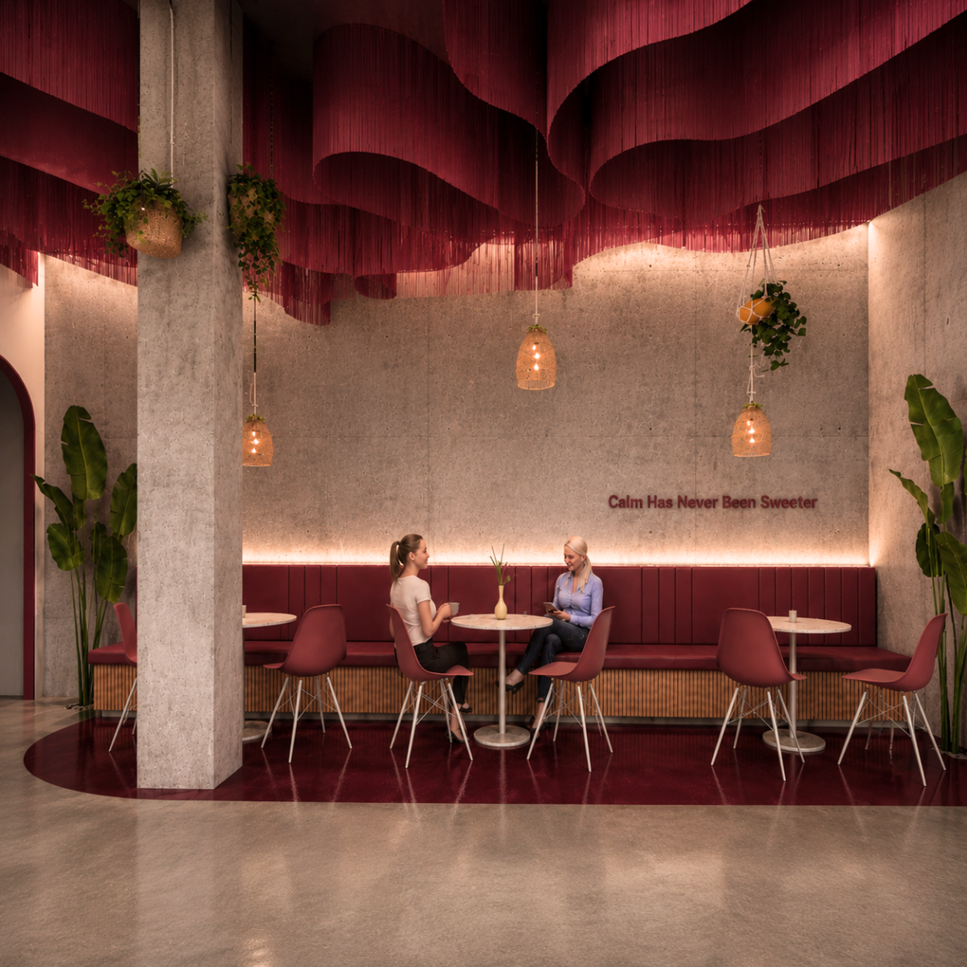 Fraisati — Café & Crêperie, vue 3 — projet commercial et intérieurs
