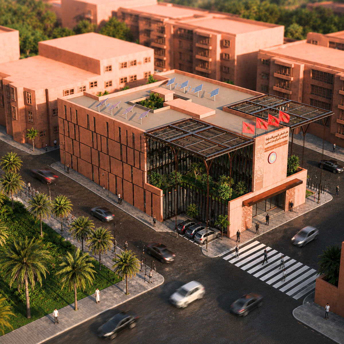 Cour Régionale des Comptes — Laâyoune — projet équipement à Laâyoune