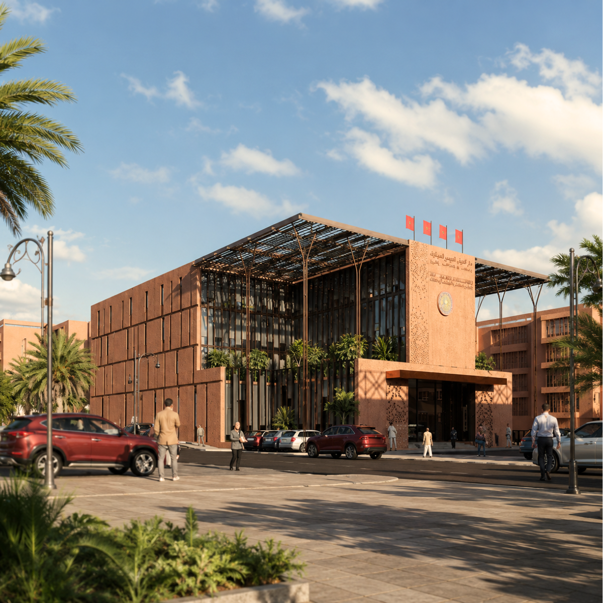 Cour Régionale des Comptes — Laâyoune, vue 5 — projet équipement à Laâyoune