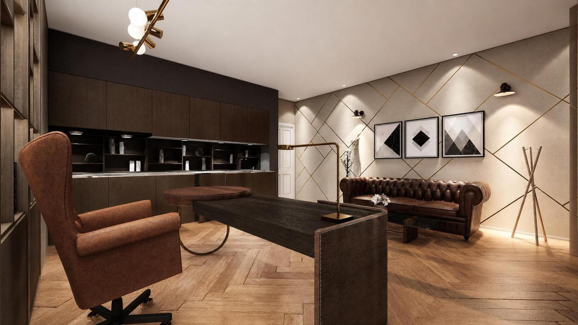 The office, vue 3 — projet commercial et intérieurs