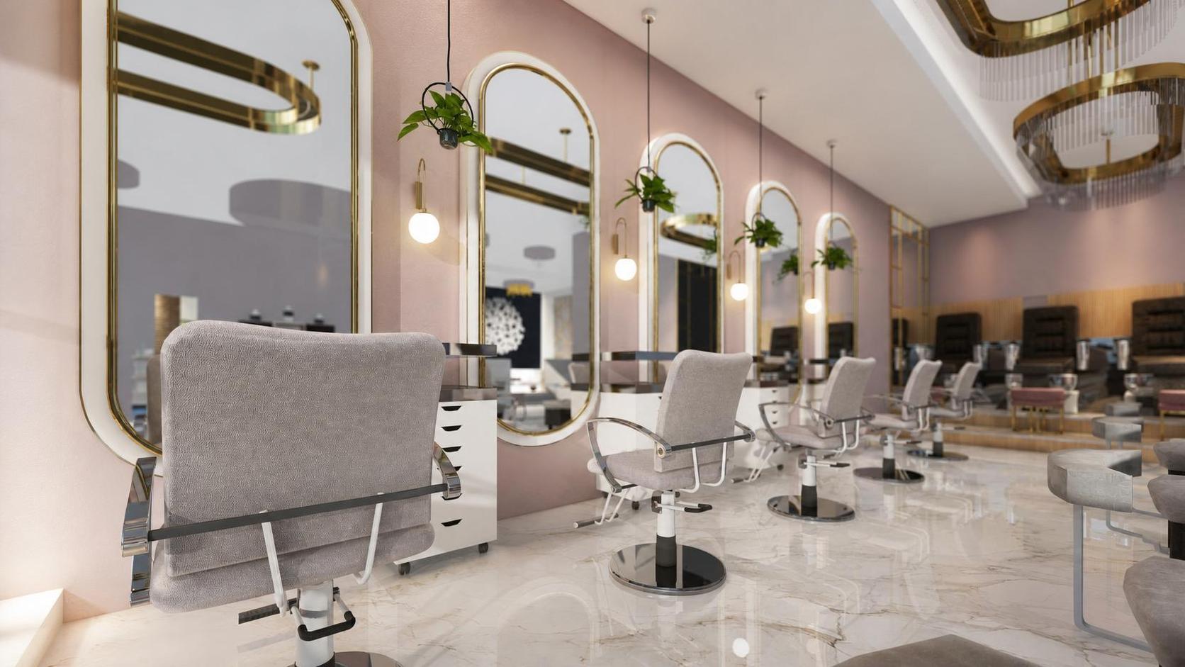 Pink hair — projet commercial et intérieurs