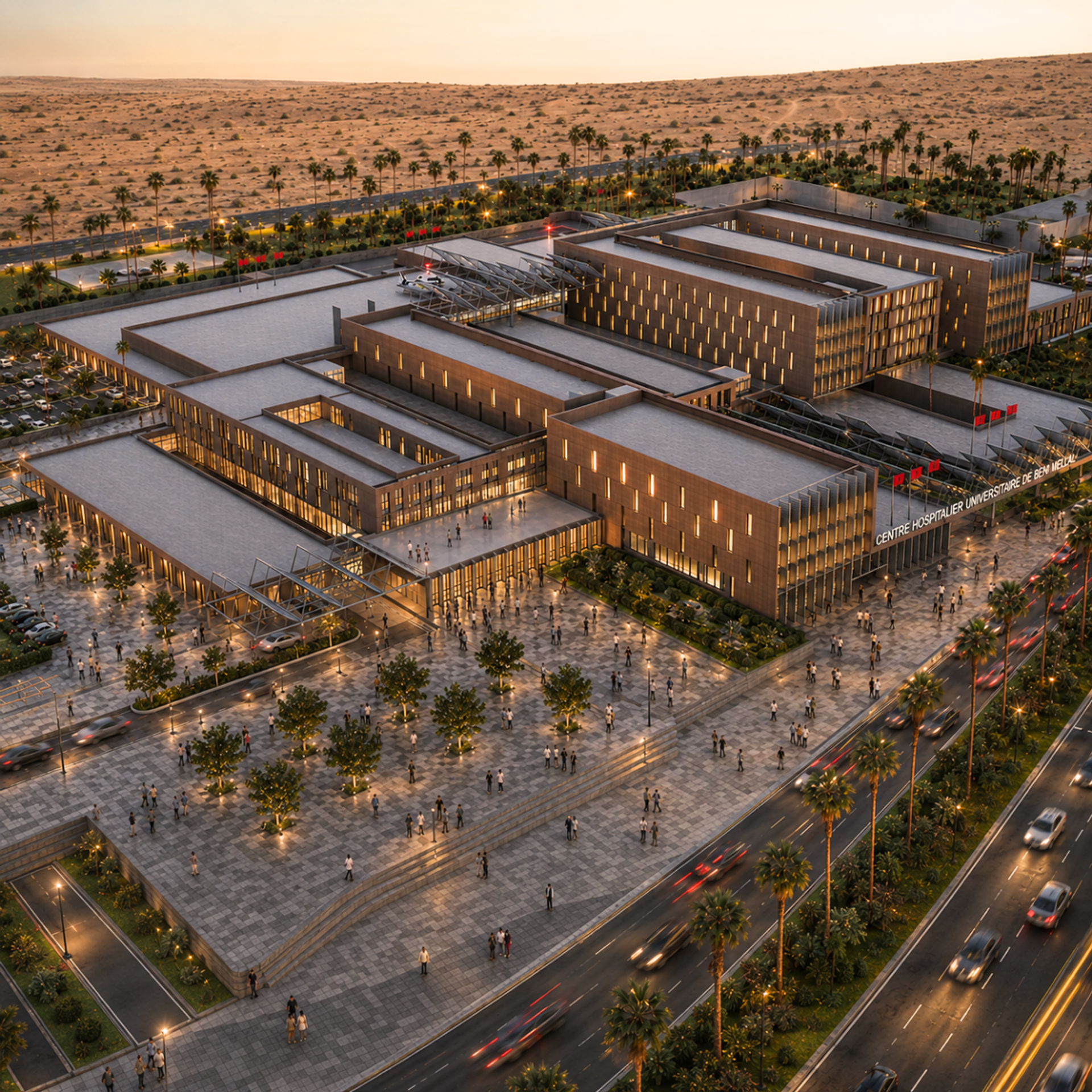 Centre Hospitalier Universitaire de Béni Mellal — projet équipement