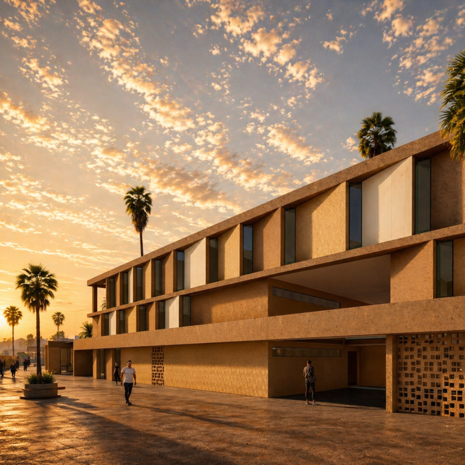 Extension de l’ISPITS — Marrakech, vue 6 — projet équipement à Marrakech