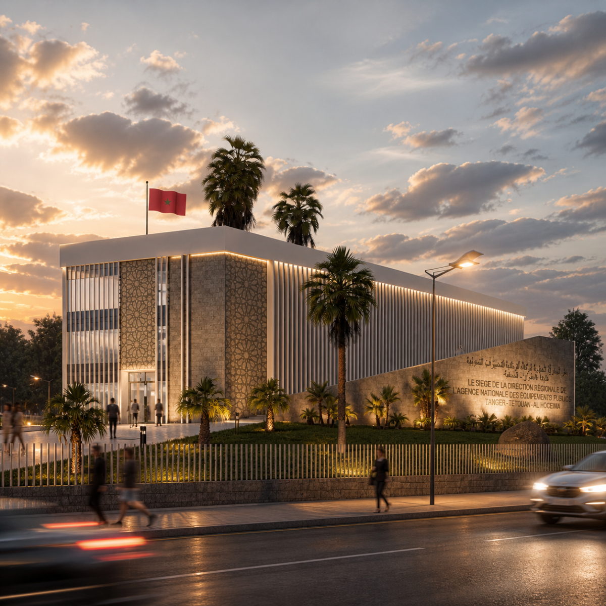 Siège de l’ANEP Tanger–Tétouan–Al Hoceïma, vue 3 — projet équipement