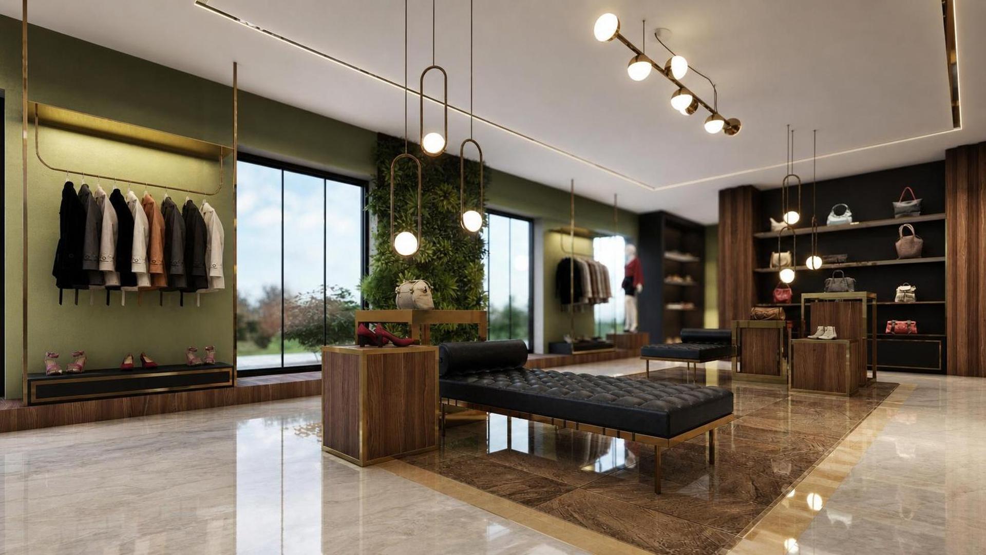 clothes shop, vue 6 — projet commercial et intérieurs