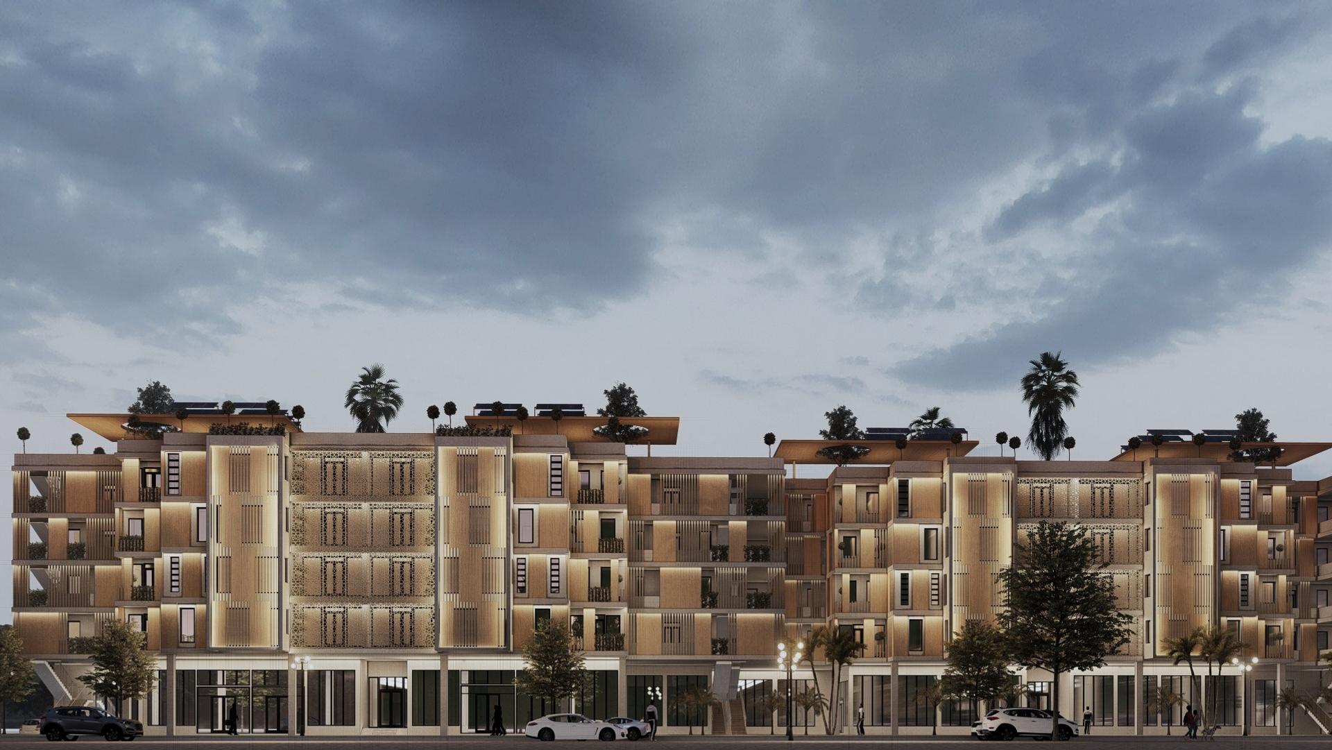 Residential Cadence, vue 4 — projet habitat à Témara