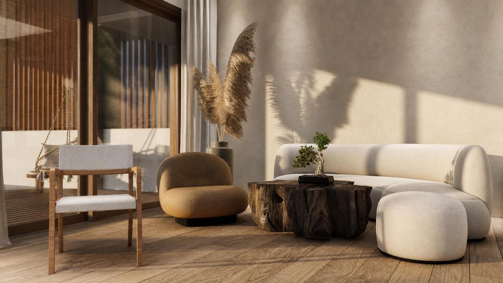 Boho Breeze, vue 3 — projet intérieurs