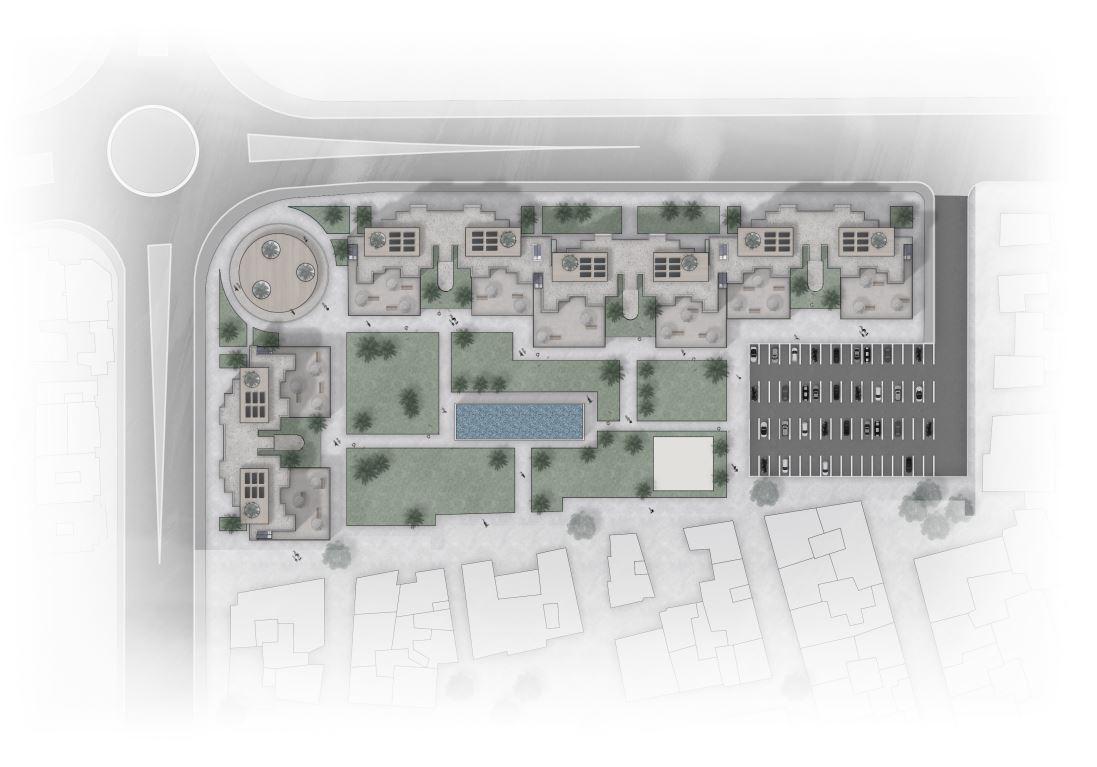 Residential Cadence, vue 5 — projet habitat à Témara