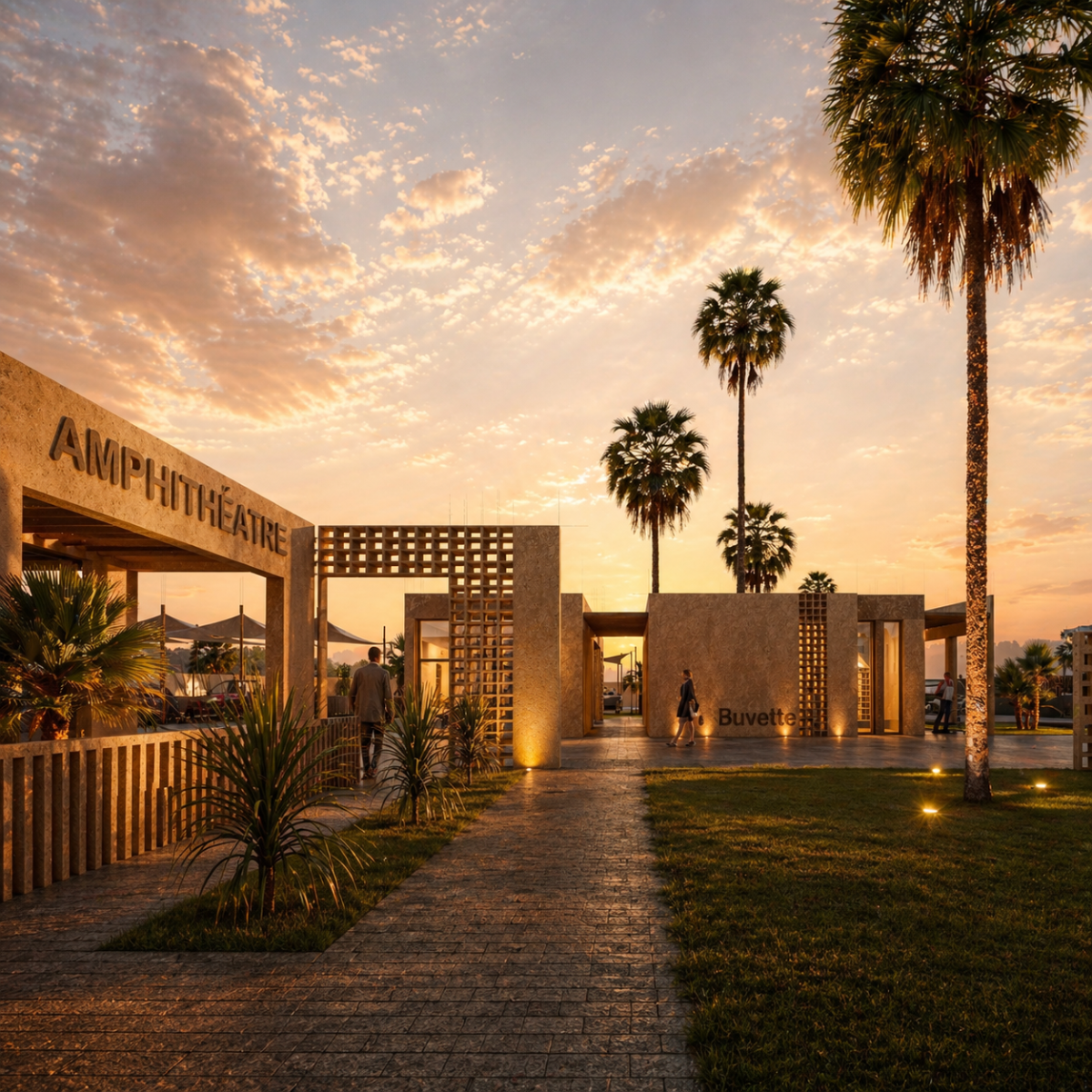 Extension de l’ISPITS — Marrakech, vue 5 — projet équipement à Marrakech