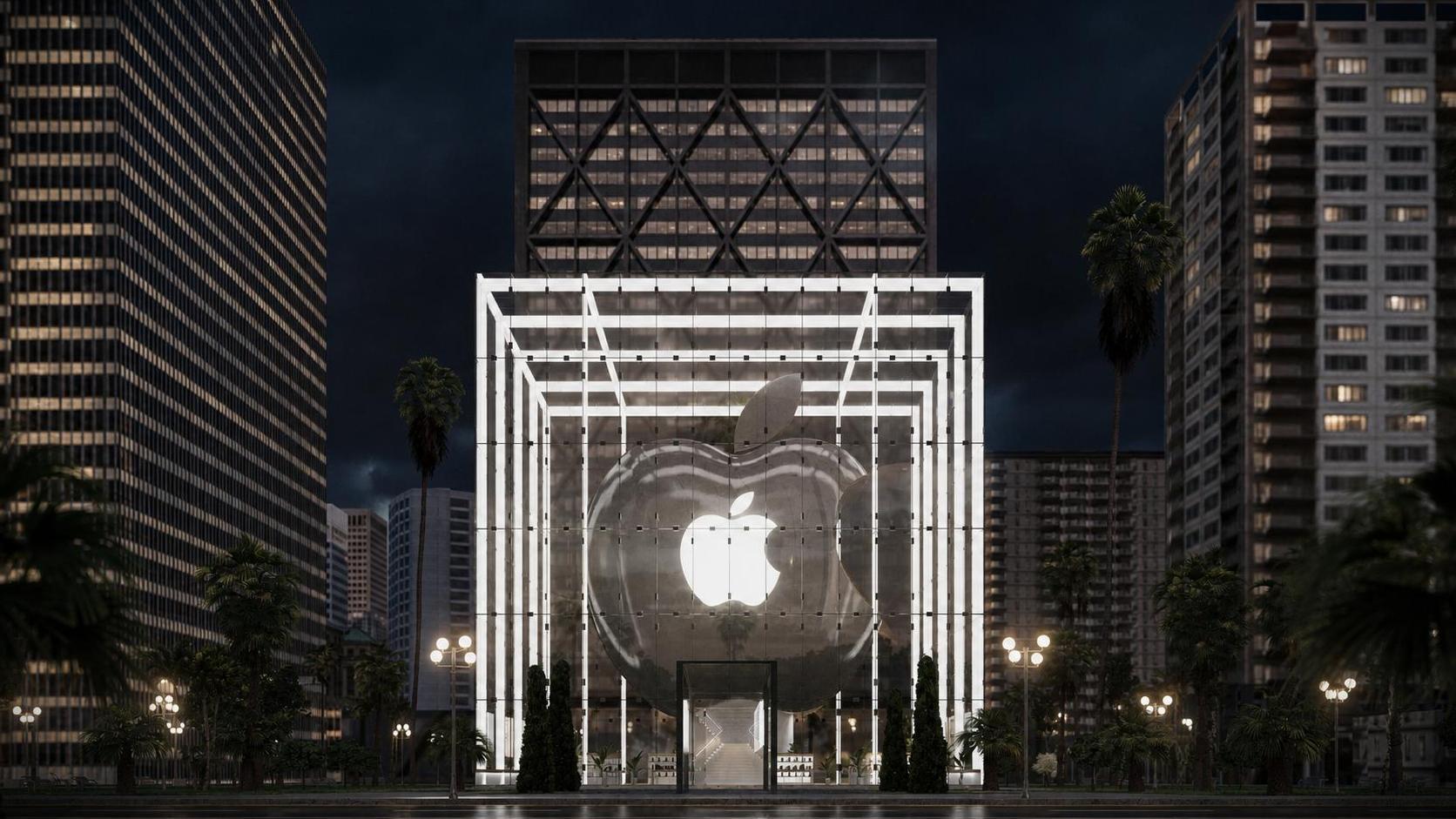 Apple Cube, vue 8 — projet commercial