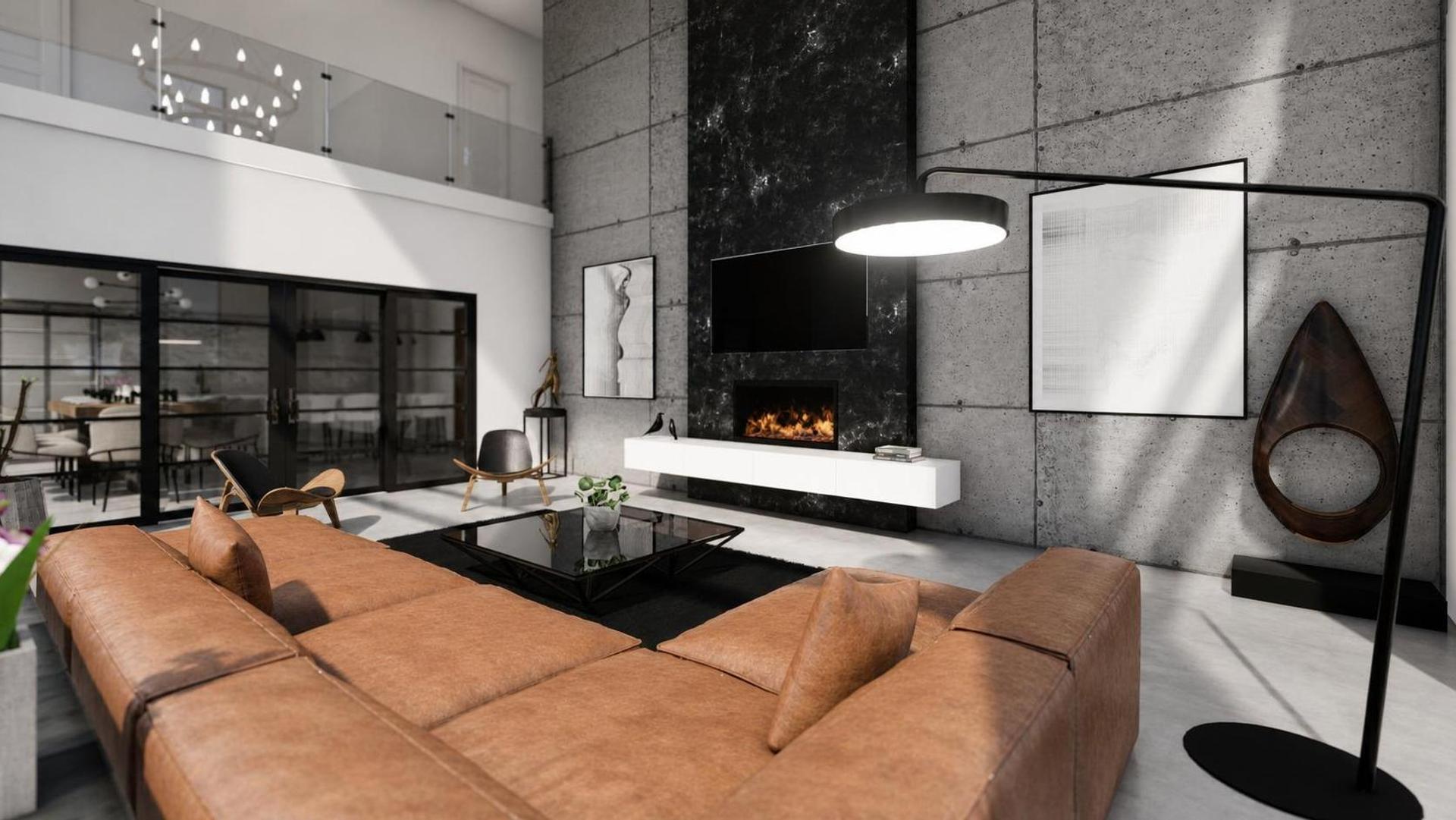 Concrete House, vue 2 — projet intérieurs à Canada