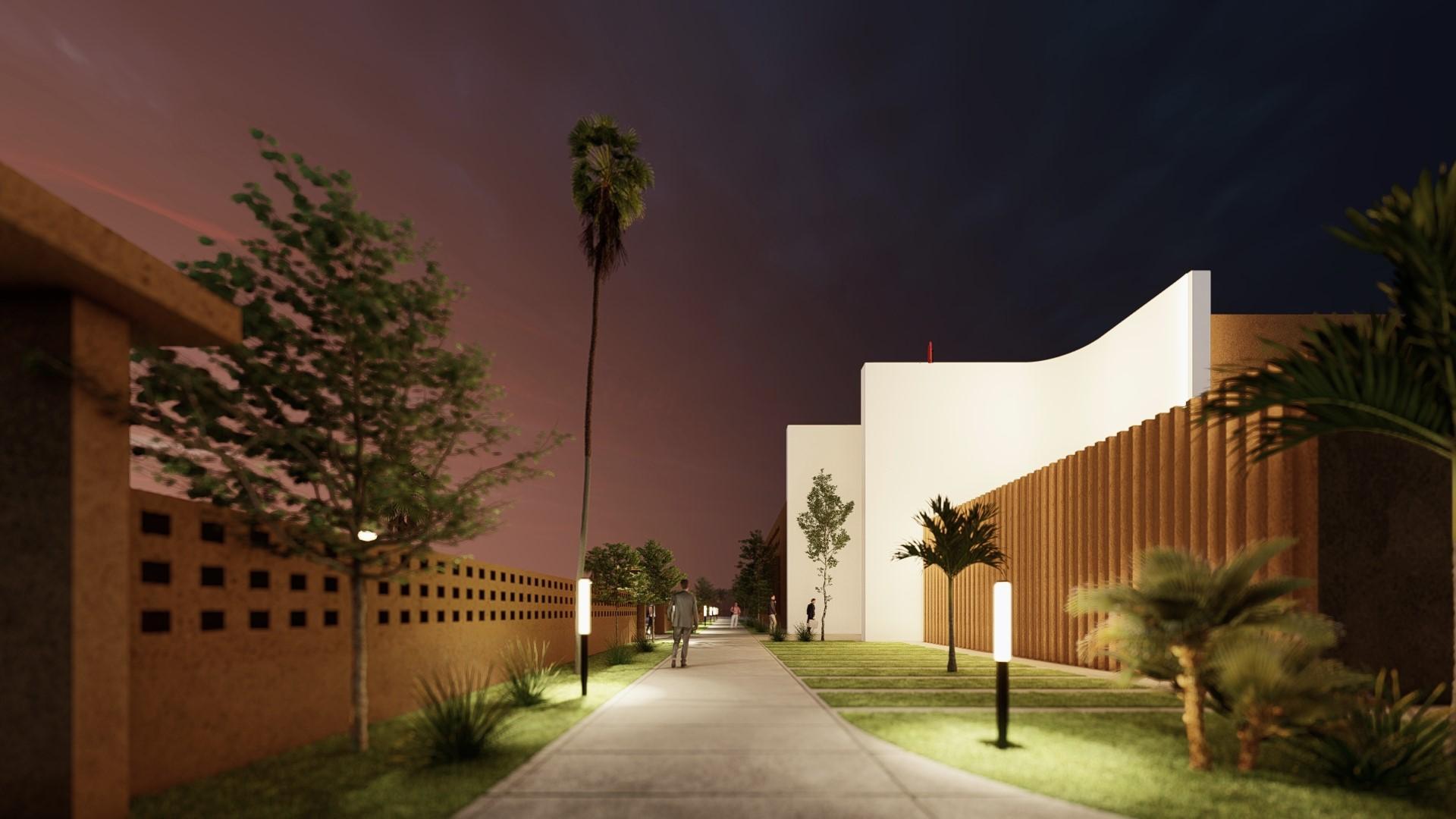 SIÈGE DE LA DPA DE RHAMNA, vue 4 — projet équipement