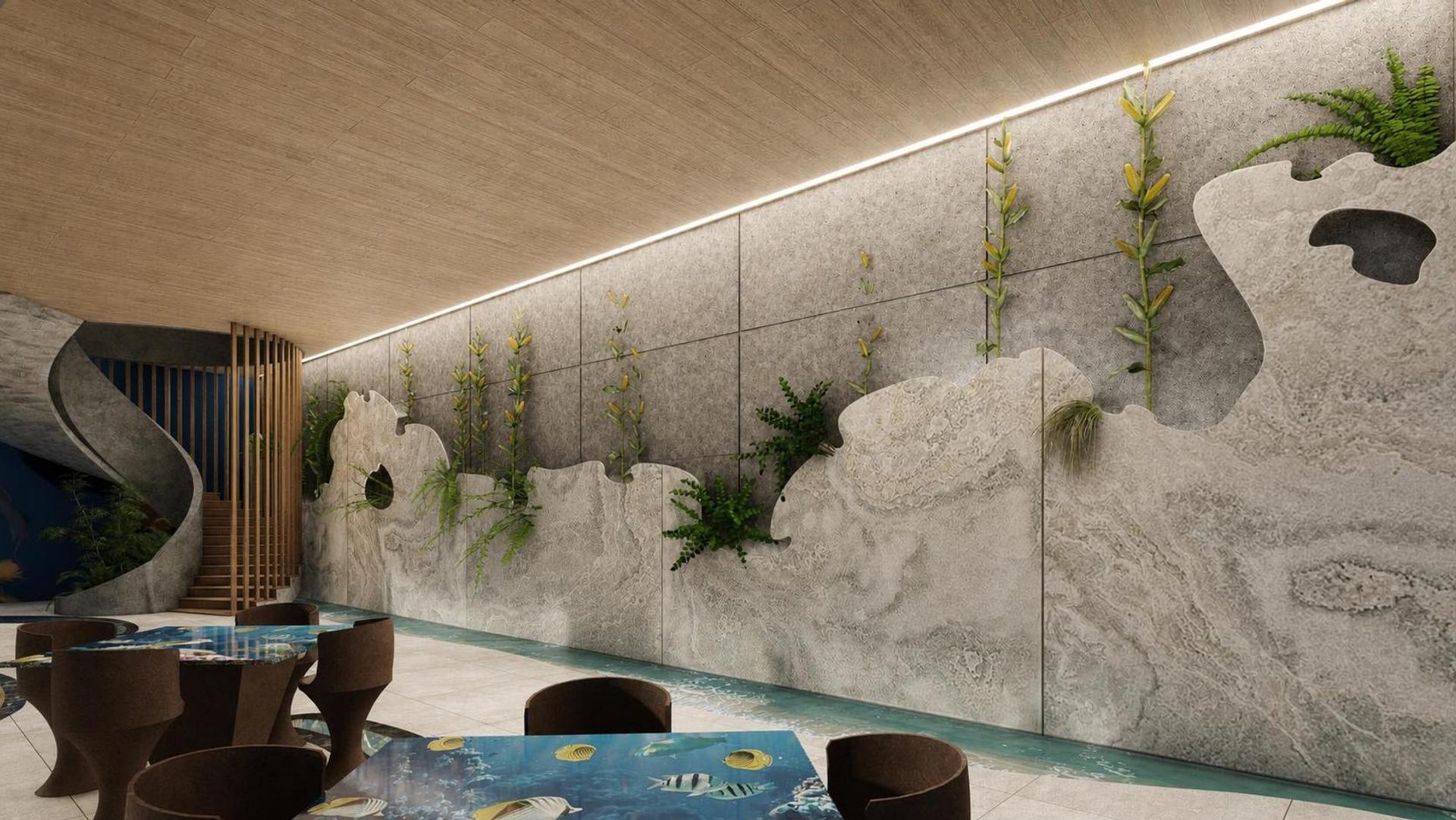 Fish, vue 4 — projet commercial et intérieurs