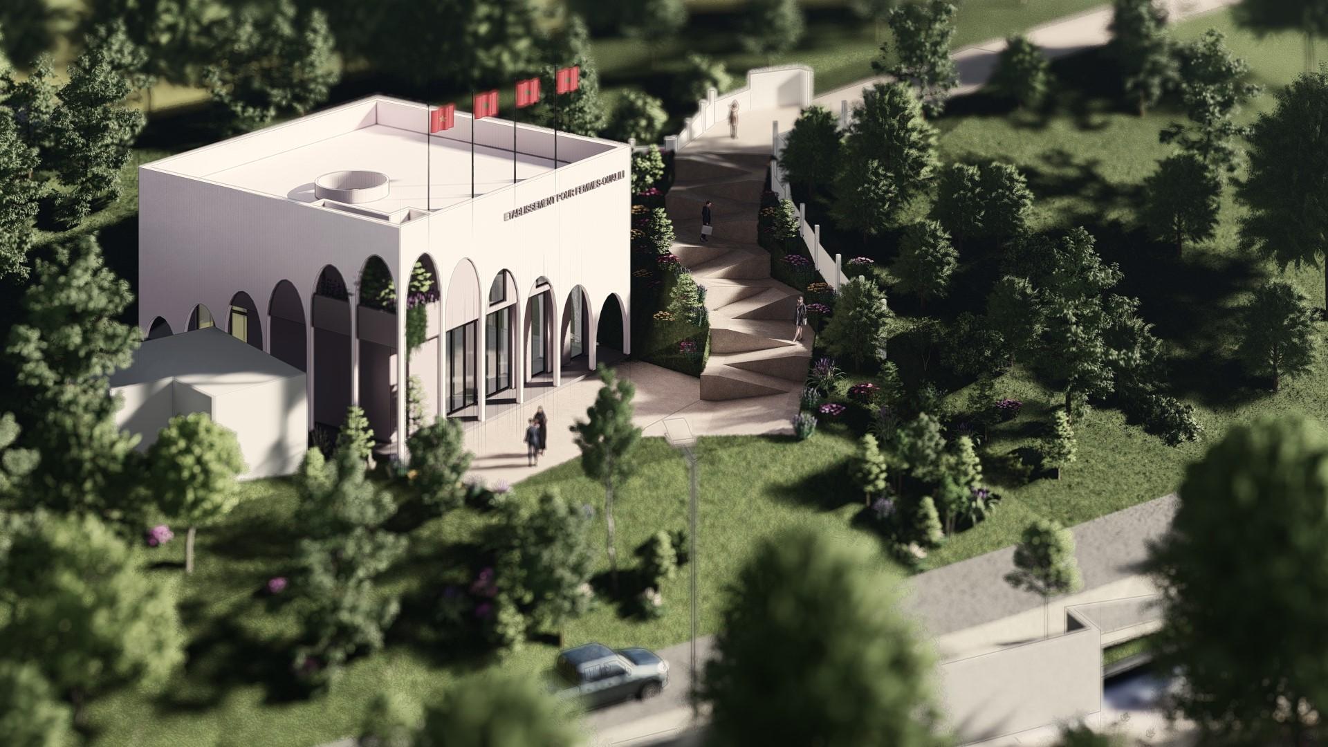 MAISON DE FEMMES - ANEP - OUALILI — projet équipement