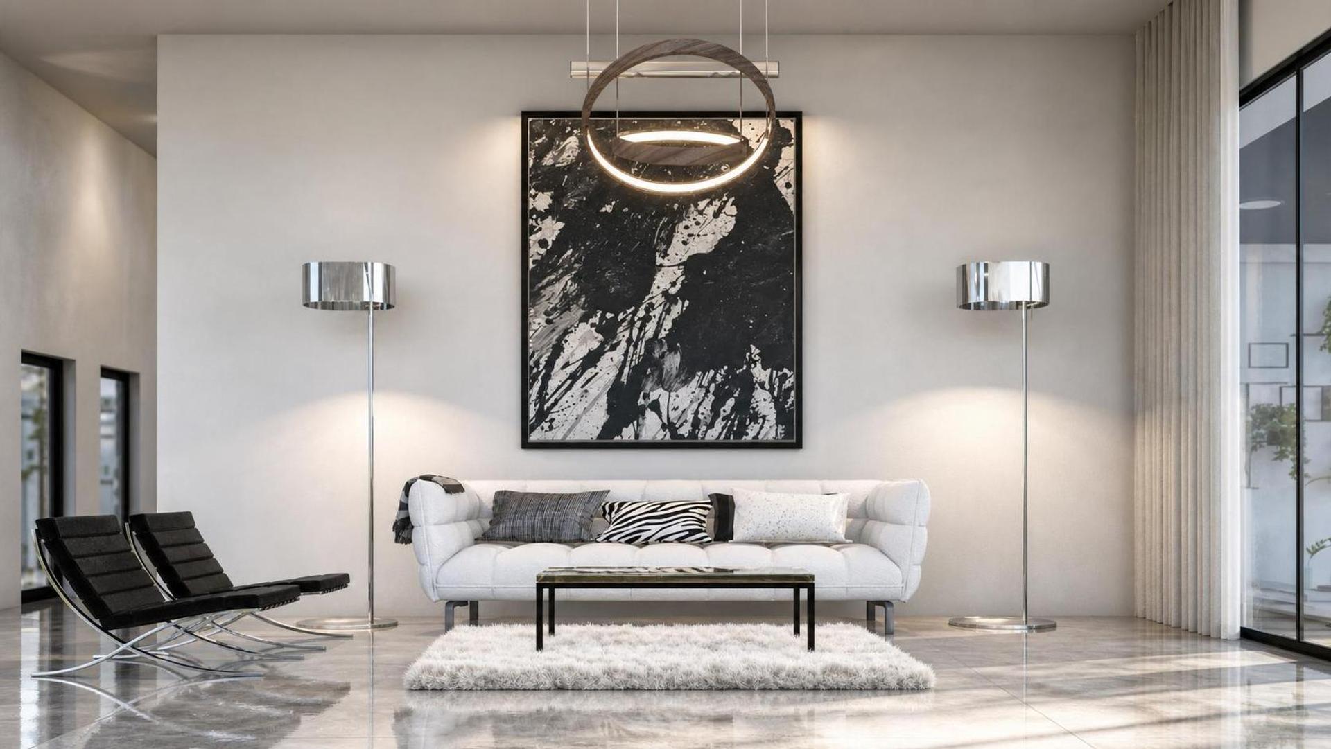 Elegant Restraint, vue 3 — projet intérieurs