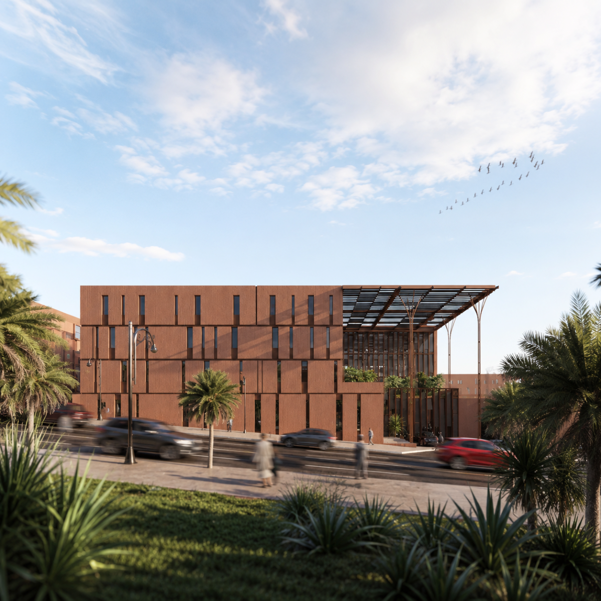 Cour Régionale des Comptes — Laâyoune, vue 7 — projet équipement à Laâyoune