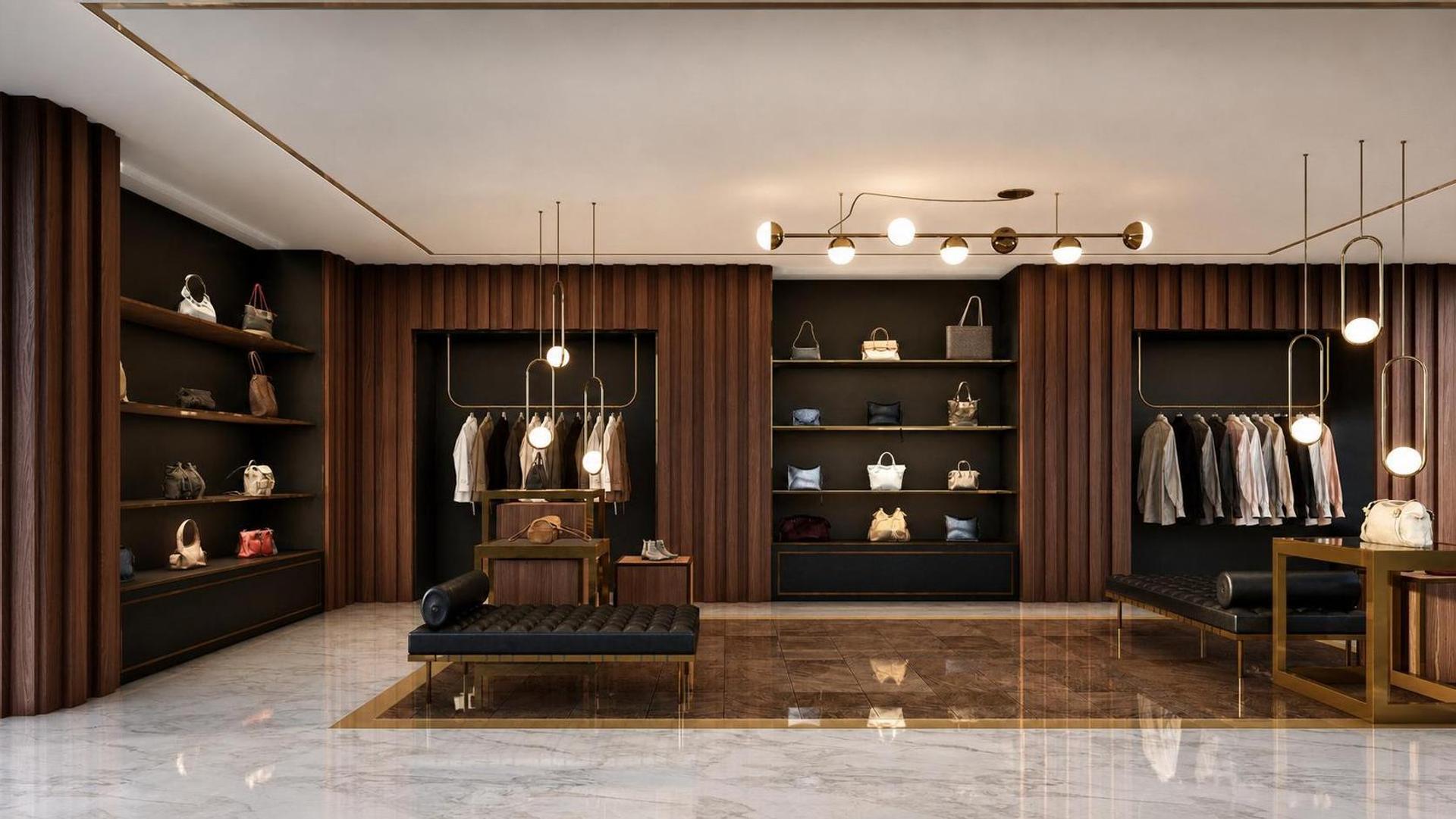 clothes shop, vue 3 — projet commercial et intérieurs