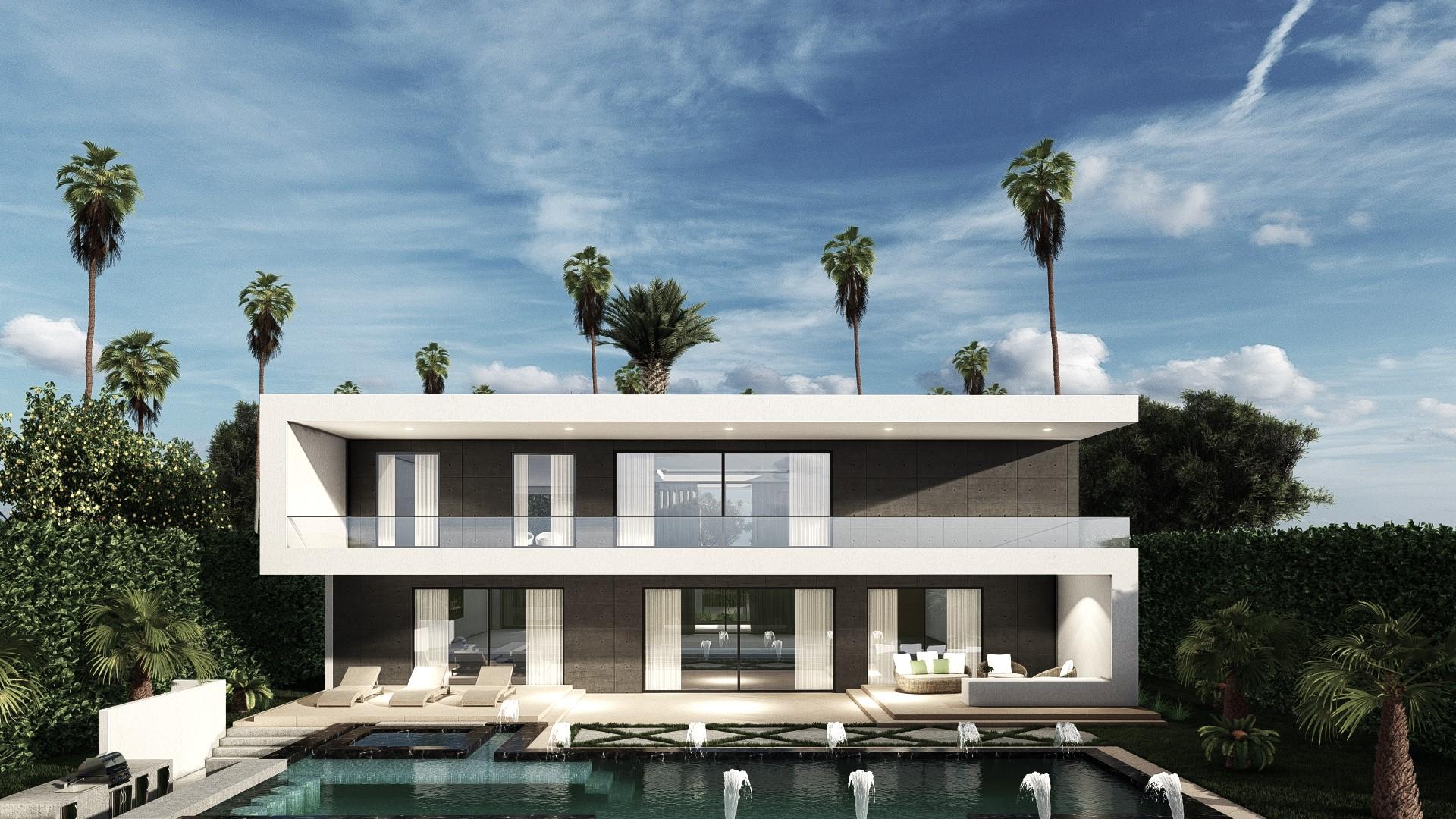 Serpentine Villa, vue 2 — projet habitat
