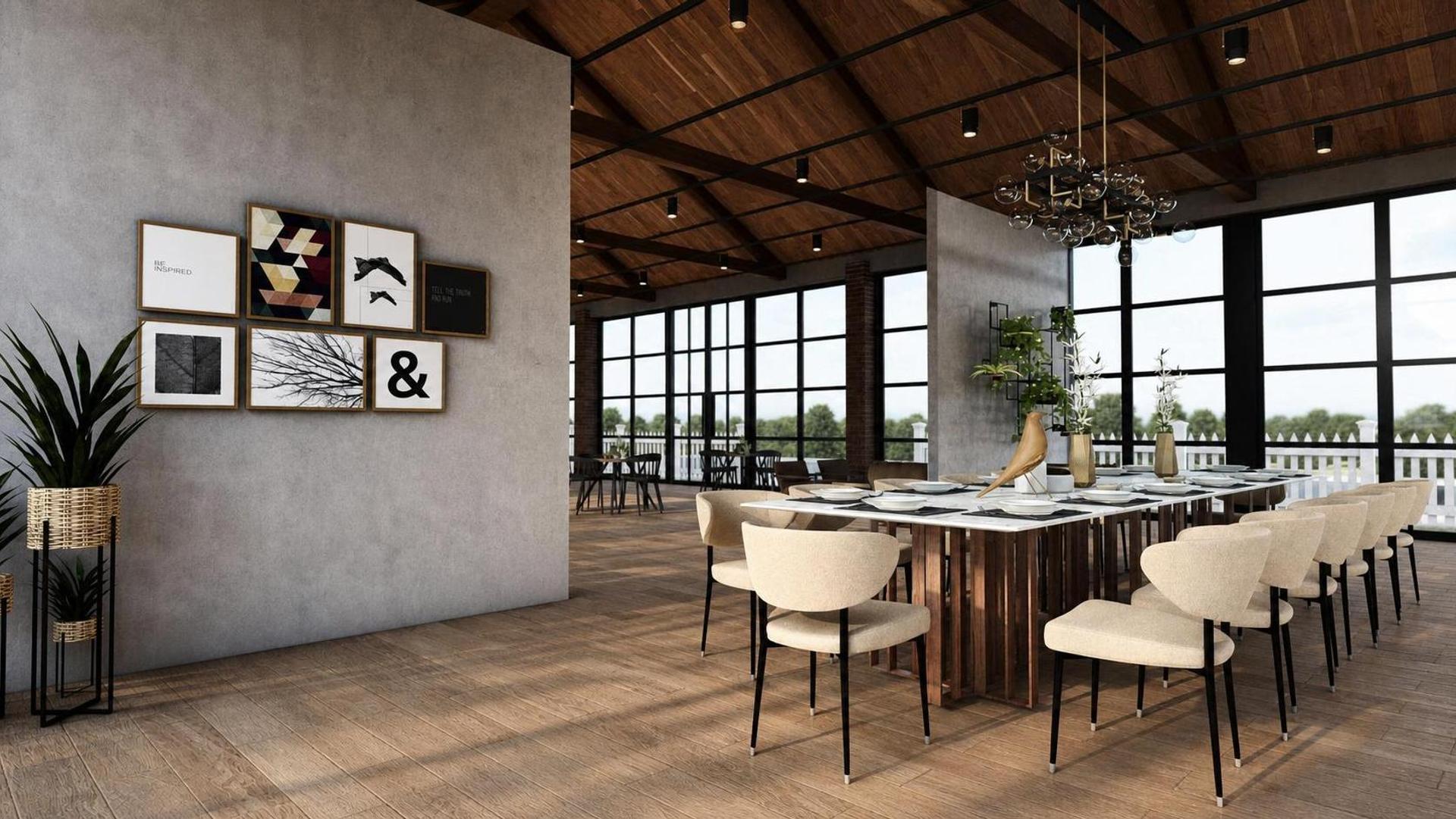 Industrial restaurant, vue 7 — projet commercial et intérieurs