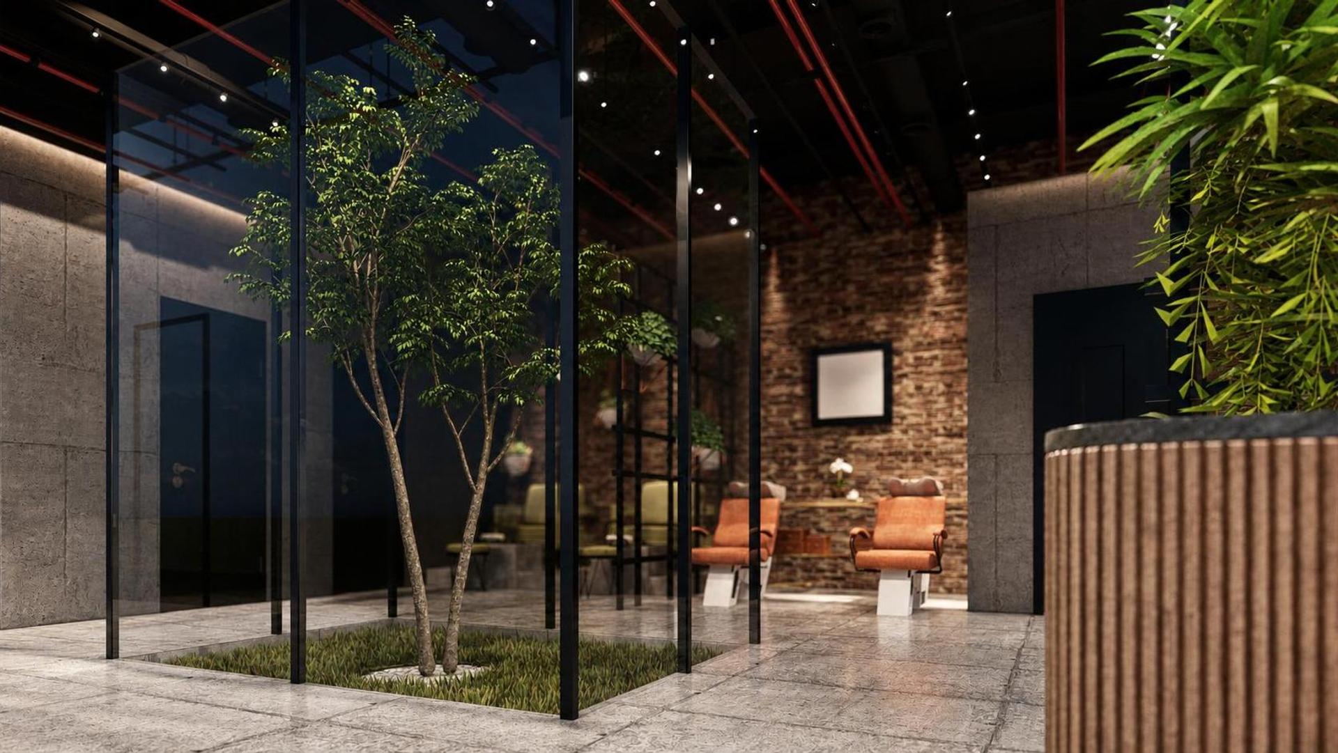 Industrial hair dresser, vue 5 — projet commercial et intérieurs